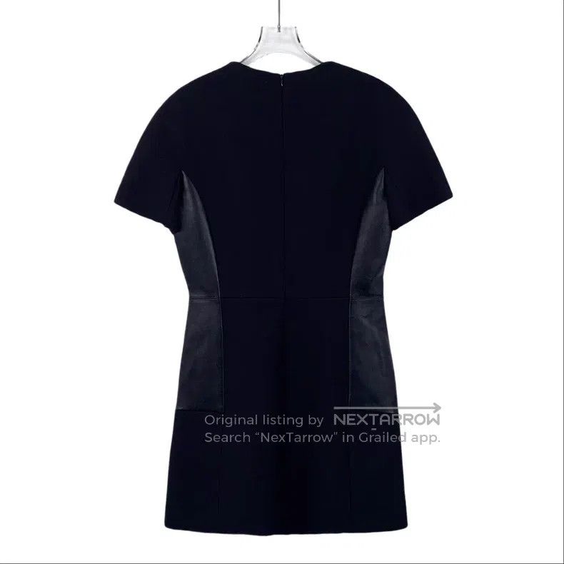 Louis Vuitton Louis Vuitton Black wool patchwork crew neck short sleeve Size XS / US 0-2 / IT 36-38 - 2 Thumbnail