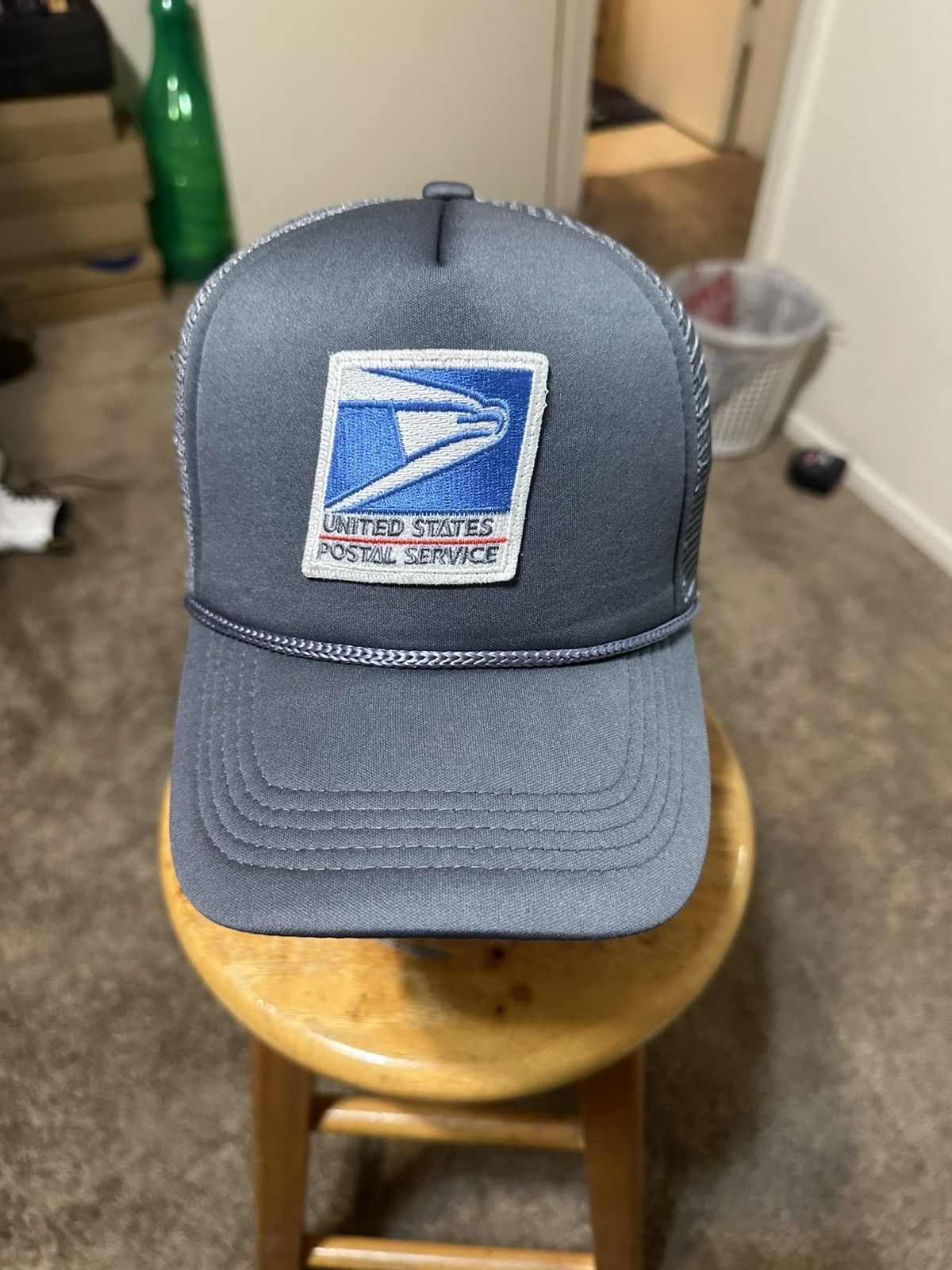 Anti Social Social Club × Vintage Vintage USPS Mailman “cool grey” hat 00s Size ONE SIZE - 2 Thumbnail