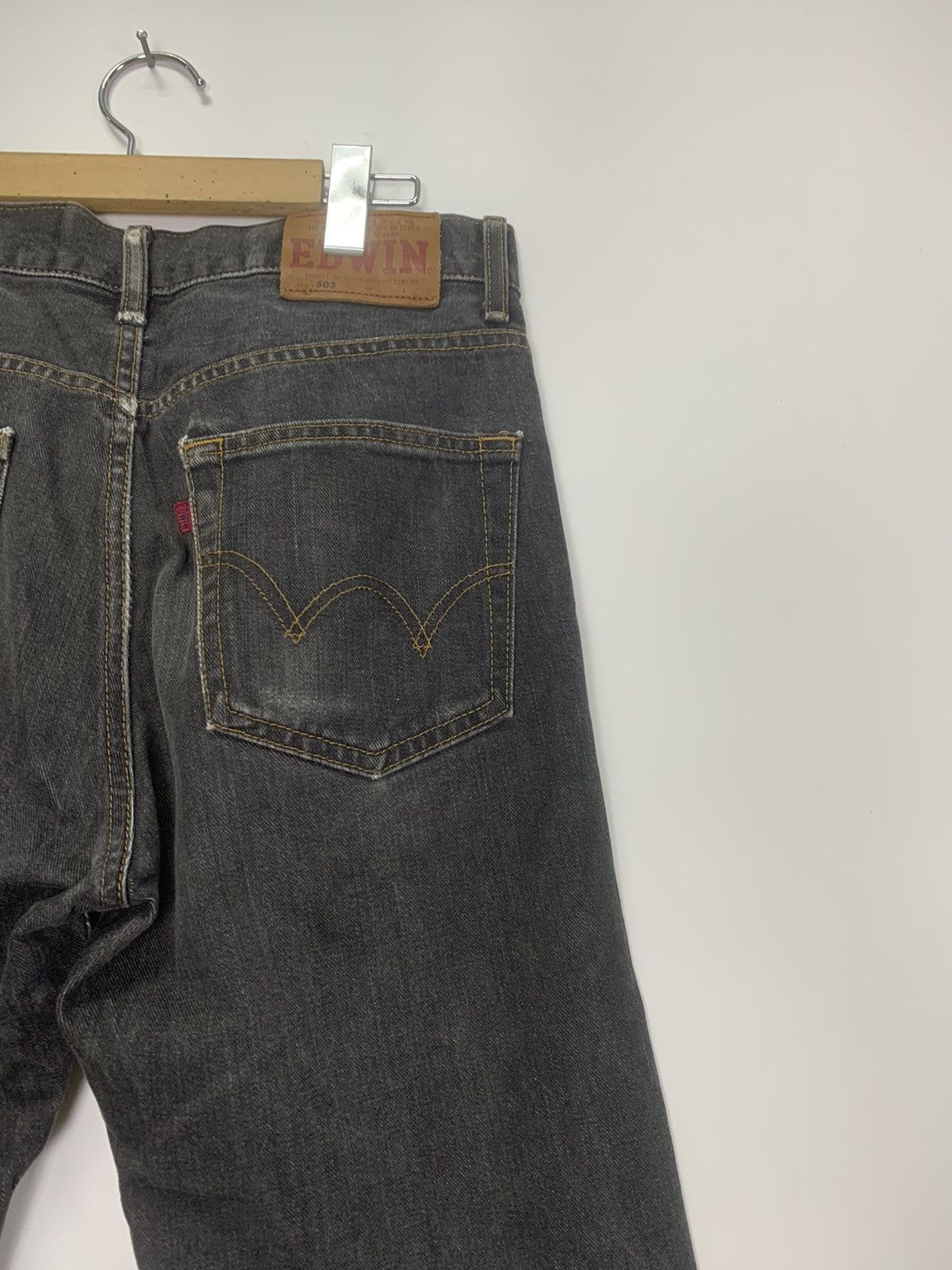 Edwin × Vintage Vintage Edwin black jeans Size US 30 / EU 46 - 10 Thumbnail