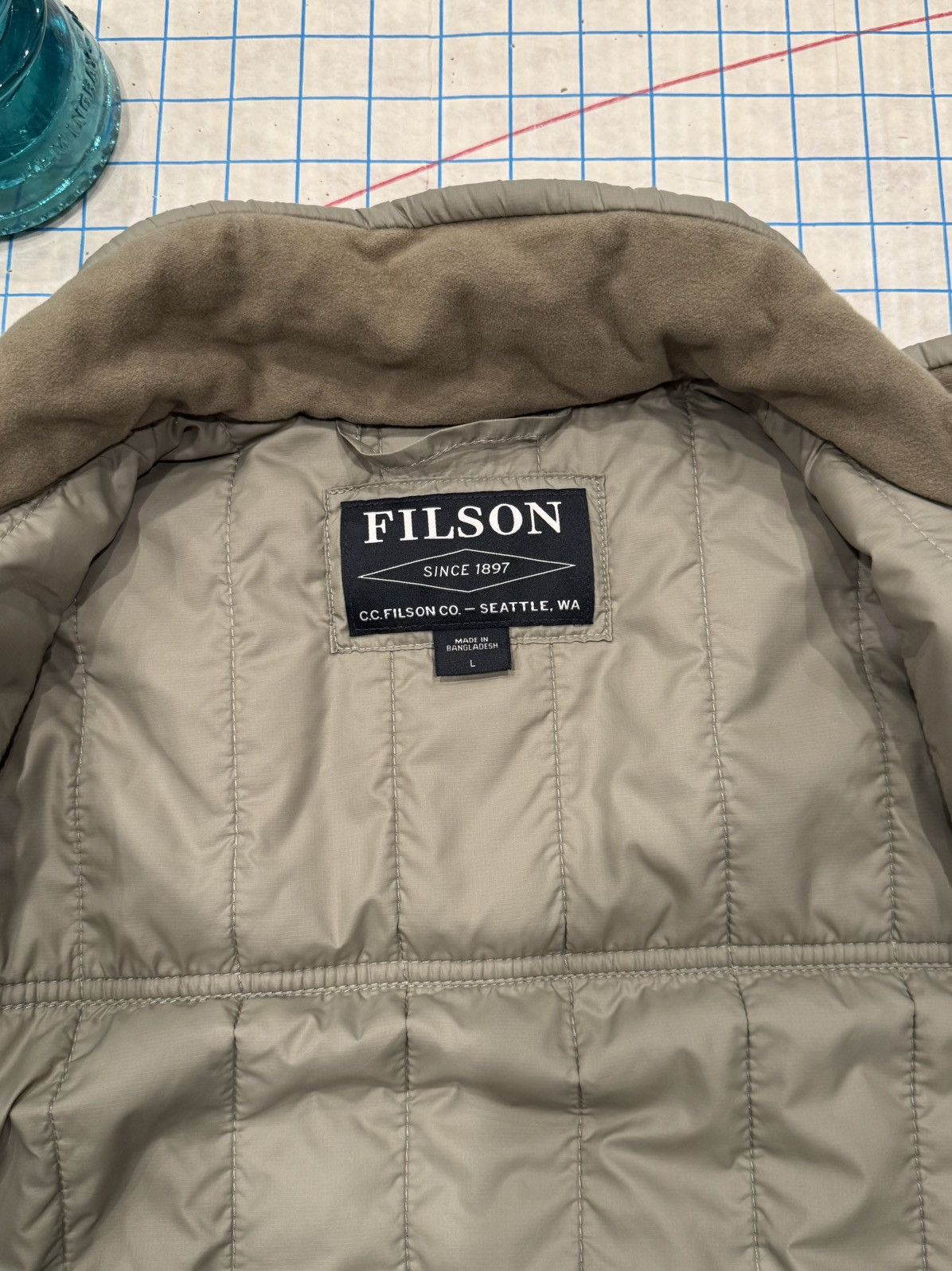 Filson Filson Ultralight Jacket Primaloft Olive Branch Size Large Size US L / EU 52-54 / 3 - 7 Thumbnail