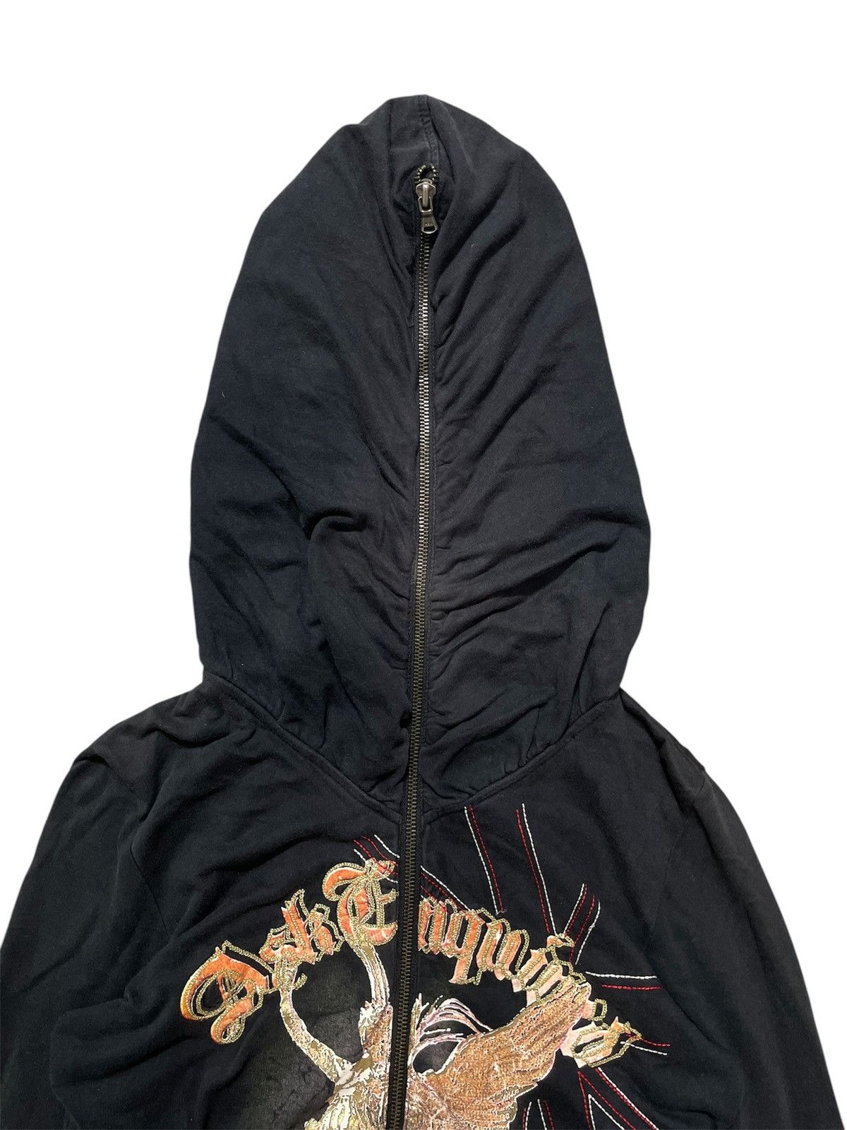 Japanese Brand × Vintage Ask Enquired Mask Zipp Hoodie queen Victoria style Size US S / EU 44-46 / 1 - 4 Thumbnail