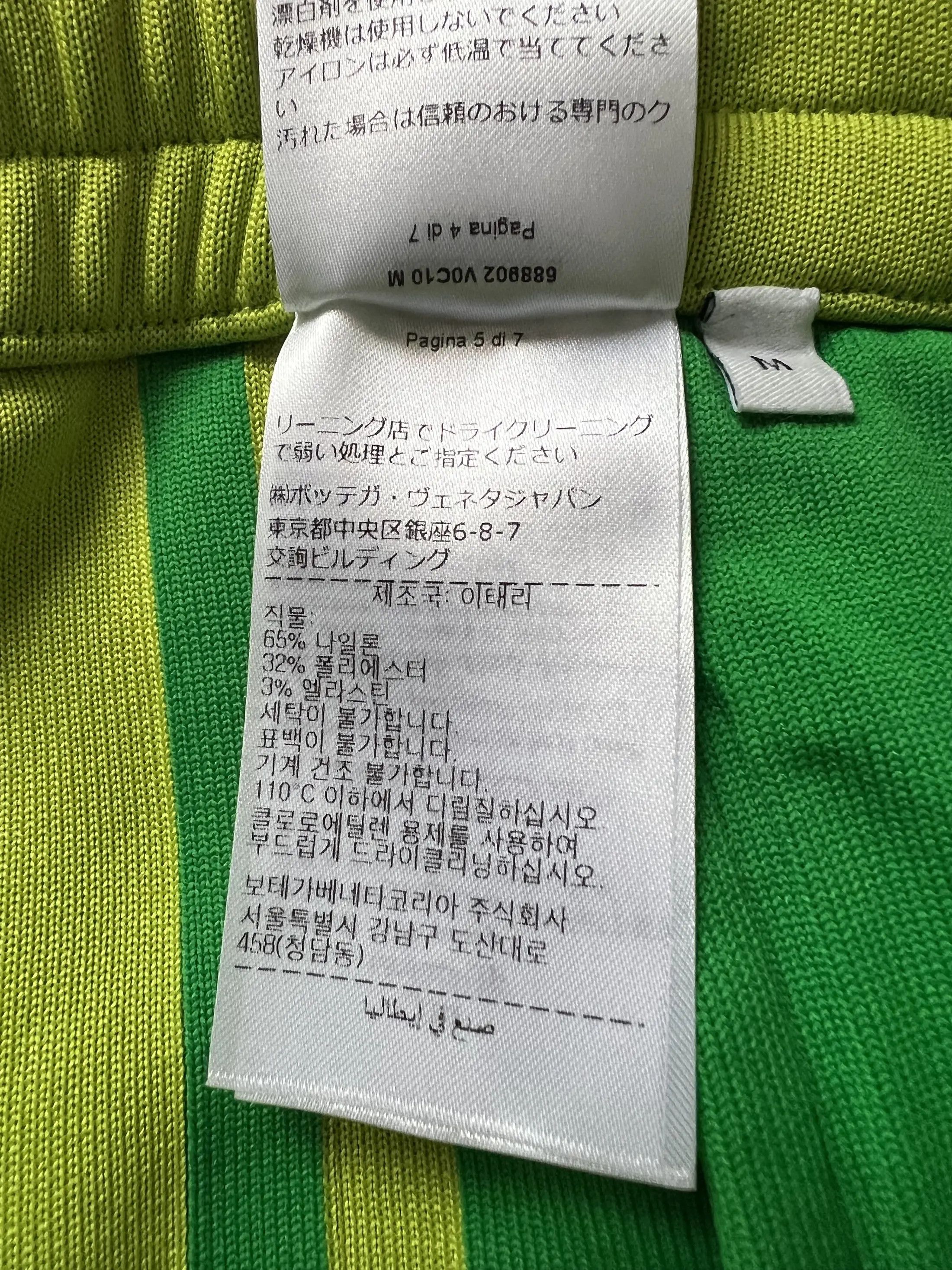 Bottega Veneta Set Sweatshirt+Bermuda Lime Green Size US M / EU 48-50 / 2 - 14 Thumbnail