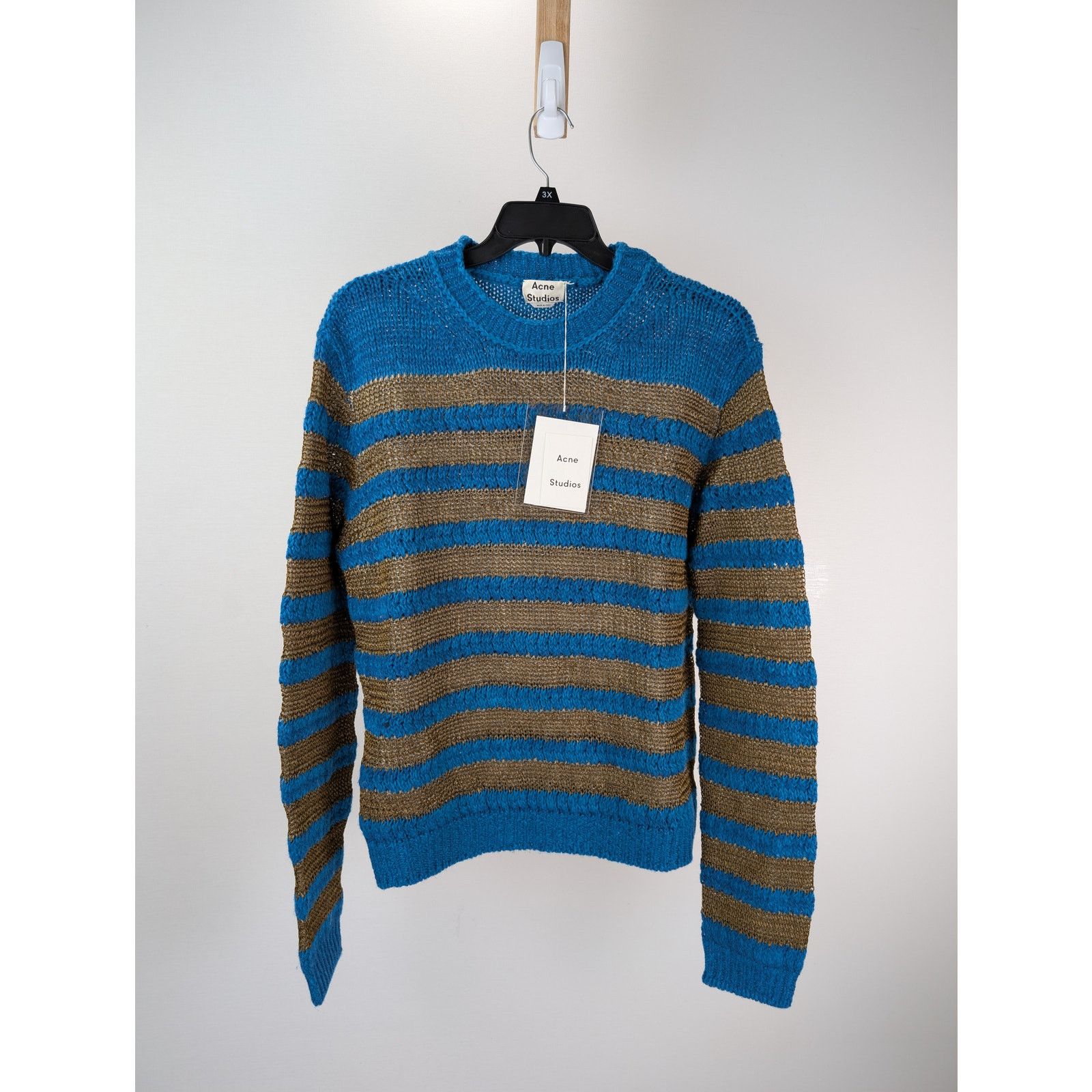 Acne Studios o1rshd1 Sweater in Blue/Brown Size US S / EU 44-46 / 1 - 8 Thumbnail