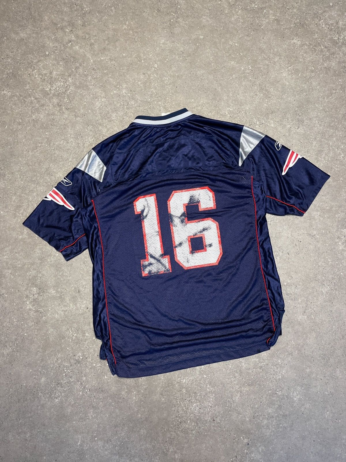 Reebok Vintage Reebok Patriots NFL Jersey Size US L / EU 52-54 / 3 - 2 Thumbnail