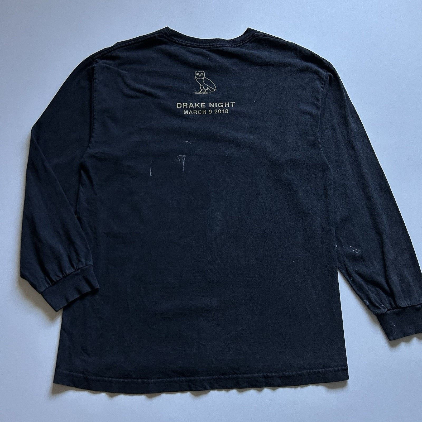 NBA × October's Very Own Toronto Raptors NBA OVO Drake Night Shirt Long Sleeve Large Size US L / EU 52-54 / 3 - 5 Thumbnail