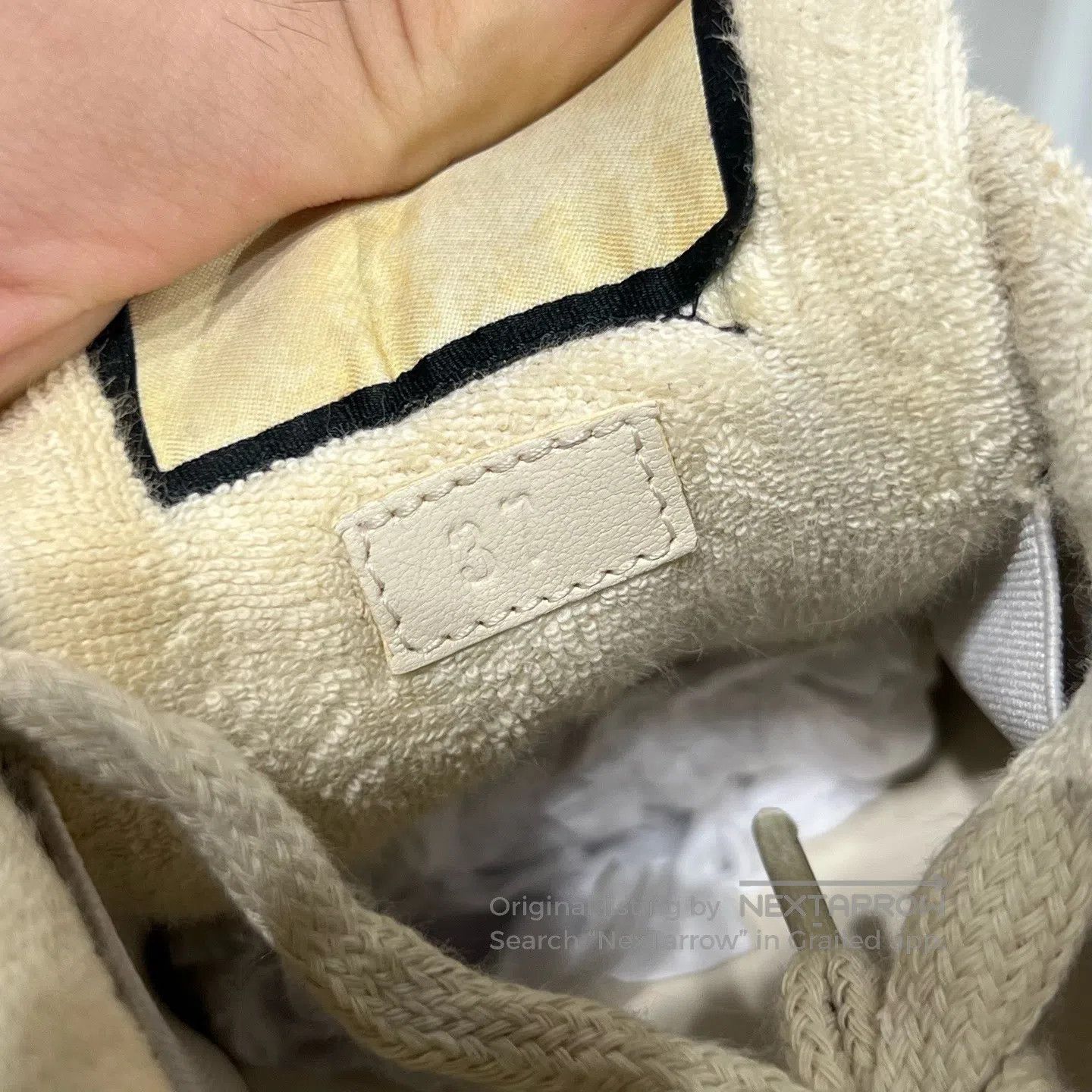 Gucci Guicci Dirty shoes with a pink tail Size US 6.5 / IT 36.5 - 7 Thumbnail