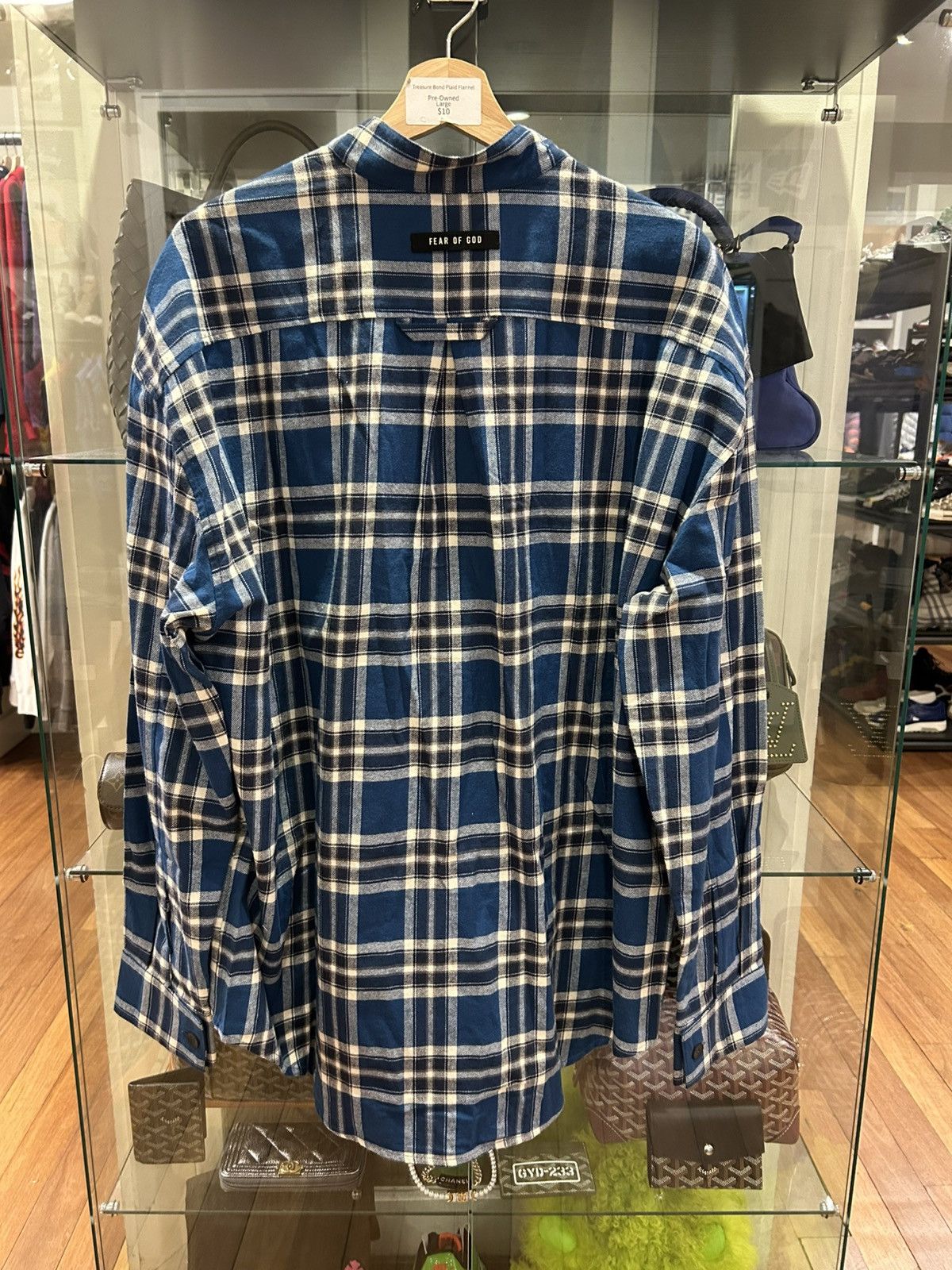 Fear of God Fear Of God Flannel Quarter Button Up Shirt Size US XL / EU 56 / 4 - 2 Thumbnail