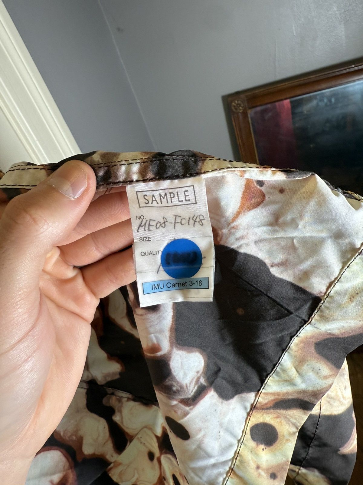 Issey Miyake Issey Miyake Lava Graphic Print Sample Jacket Size US M / EU 48-50 / 2 - 4 Thumbnail