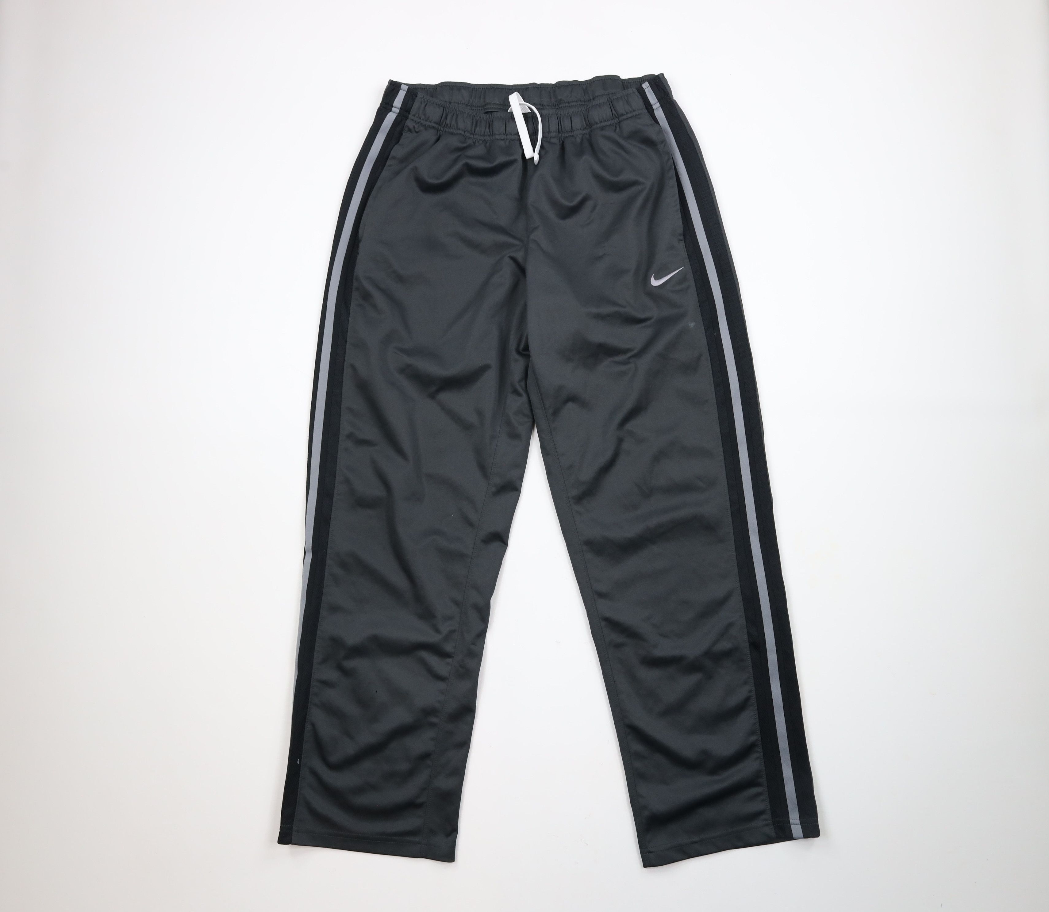 Nike × Vintage Vintage Nike Travis Scott Mini Swoosh Striped Wide Leg Pants Size US 36 / EU 52 - 1 Thumbnail