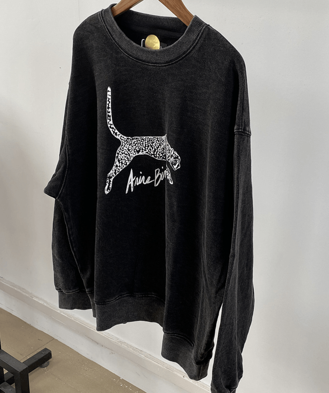 Anine Bing Anine Bing Spencer Spotted Leopard Sweatshirt Size M / US 6-8 / IT 42-44 - 3 Thumbnail