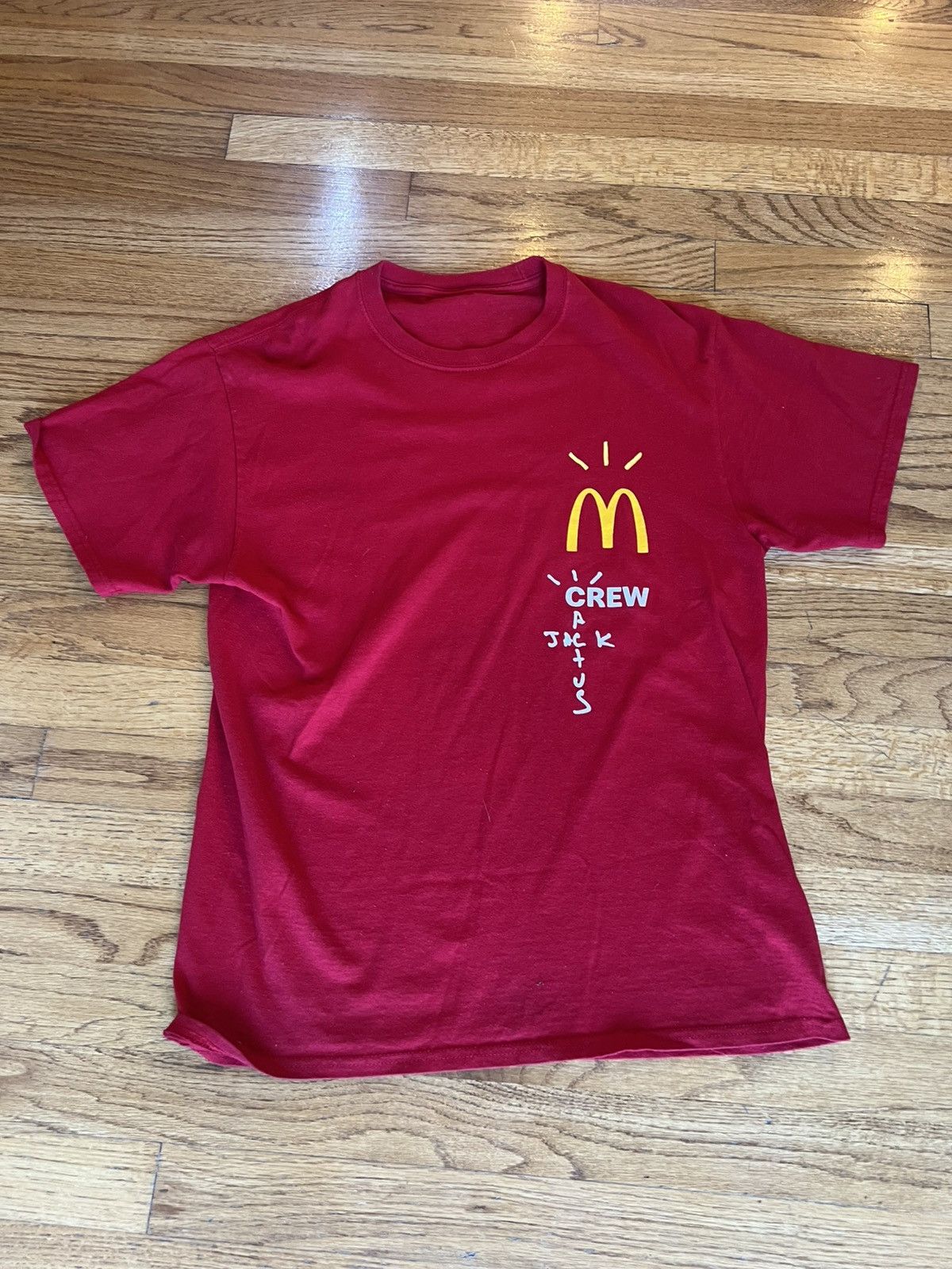 Travis Scott Travis scott x Mc Donalds t shirt Size US S / EU 44-46 / 1 - 1 Thumbnail
