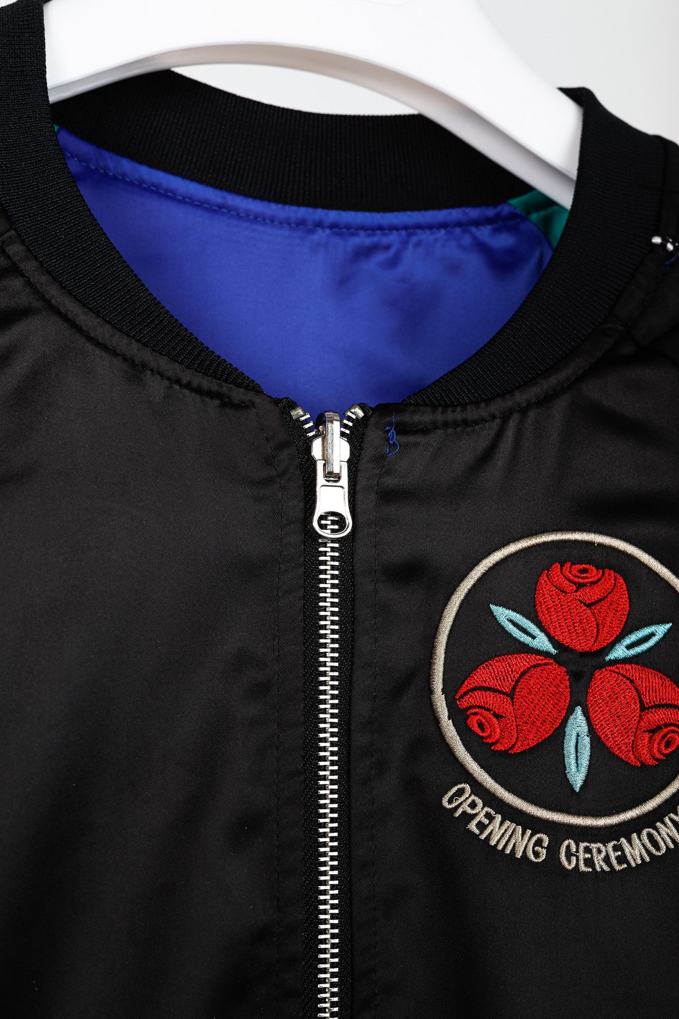Opening Ceremony Opening Ceremony Reversible Embroidered Bomber Jacket Size L / US 10 / IT 46 - 15 Thumbnail