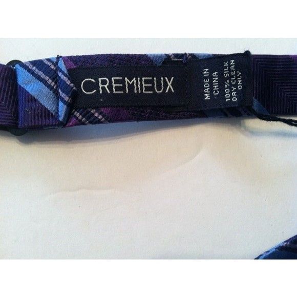 Daniel Cremieux DANIEL CREMIEUX PURPLE BOW TIE Size ONE SIZE - 7 Thumbnail
