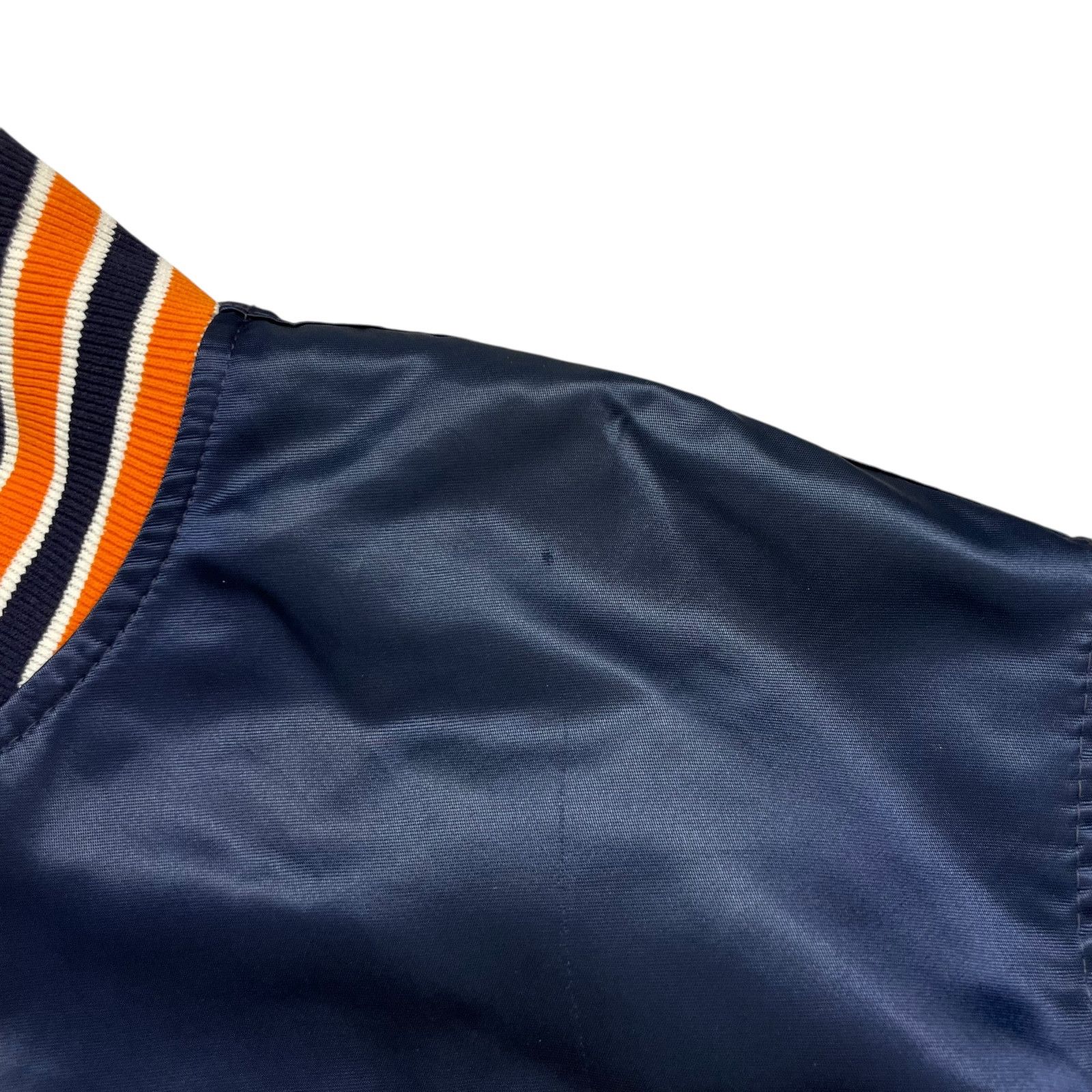 MLB VTG 90s DETROIT TIGERS STARTER SATIN BOMBER JACKET XL Size US XL / EU 56 / 4 - 6 Thumbnail