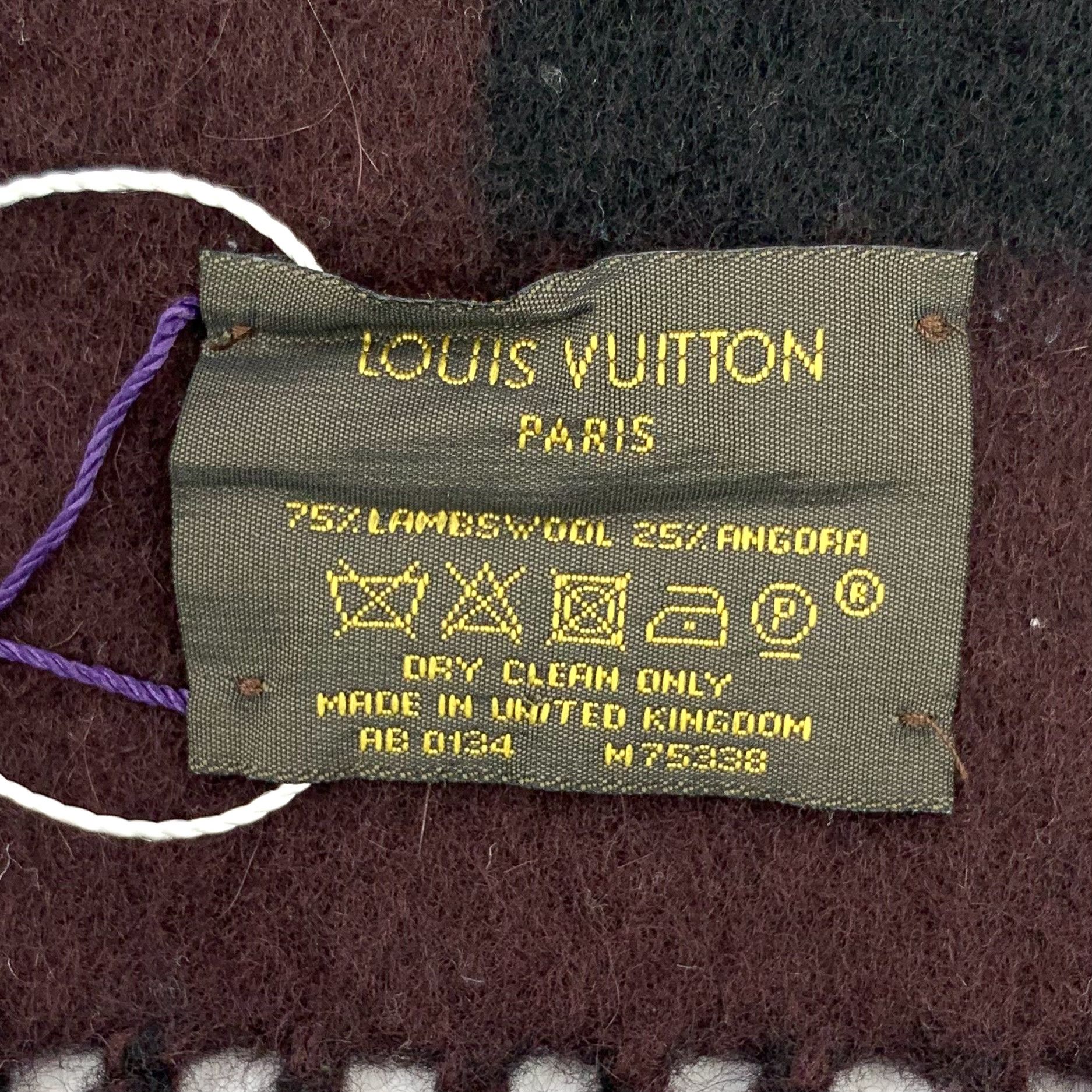 Louis Vuitton Louis Vuitton Multicolor Fringe Scarf (28×180cm) Size ONE SIZE - 3 Thumbnail