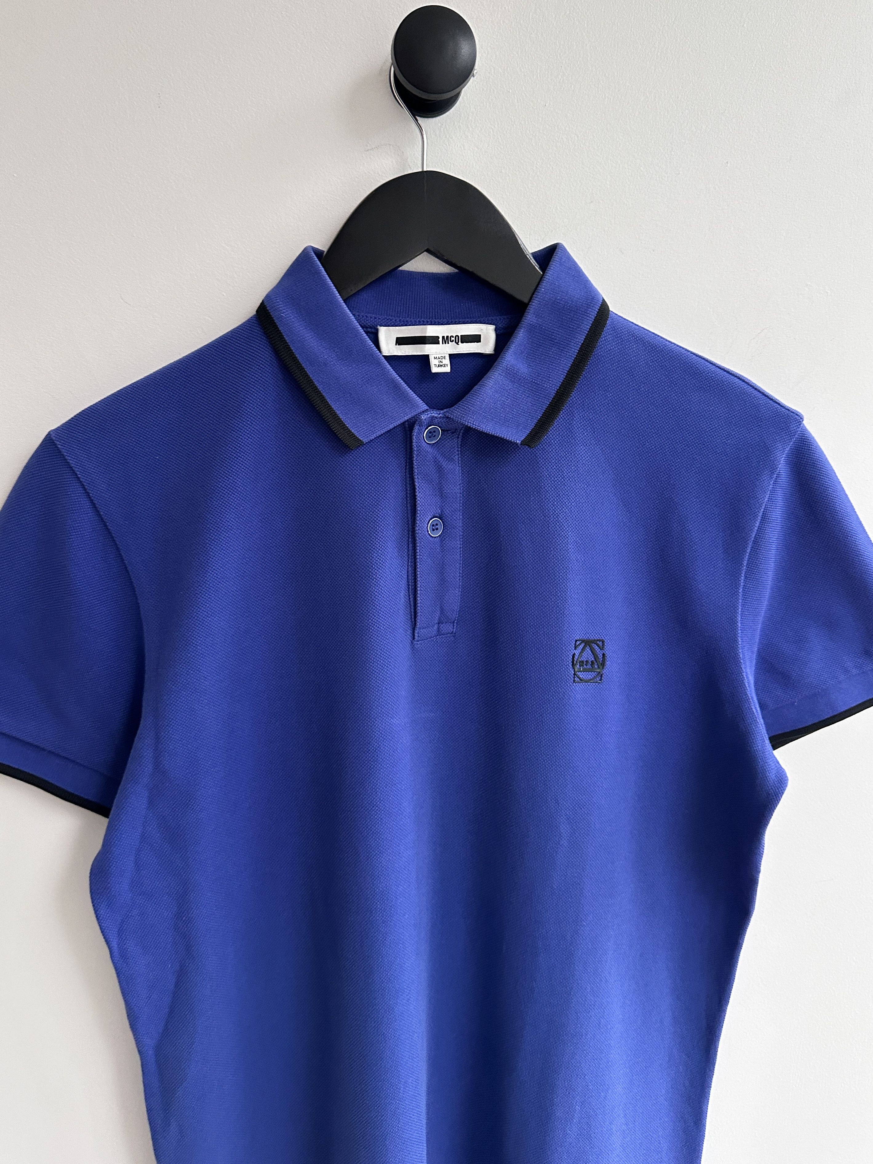 Alexander McQueen McQ Alexander McQueen Blue Polo Shirt Size US S / EU 44-46 / 1 - 2 Thumbnail