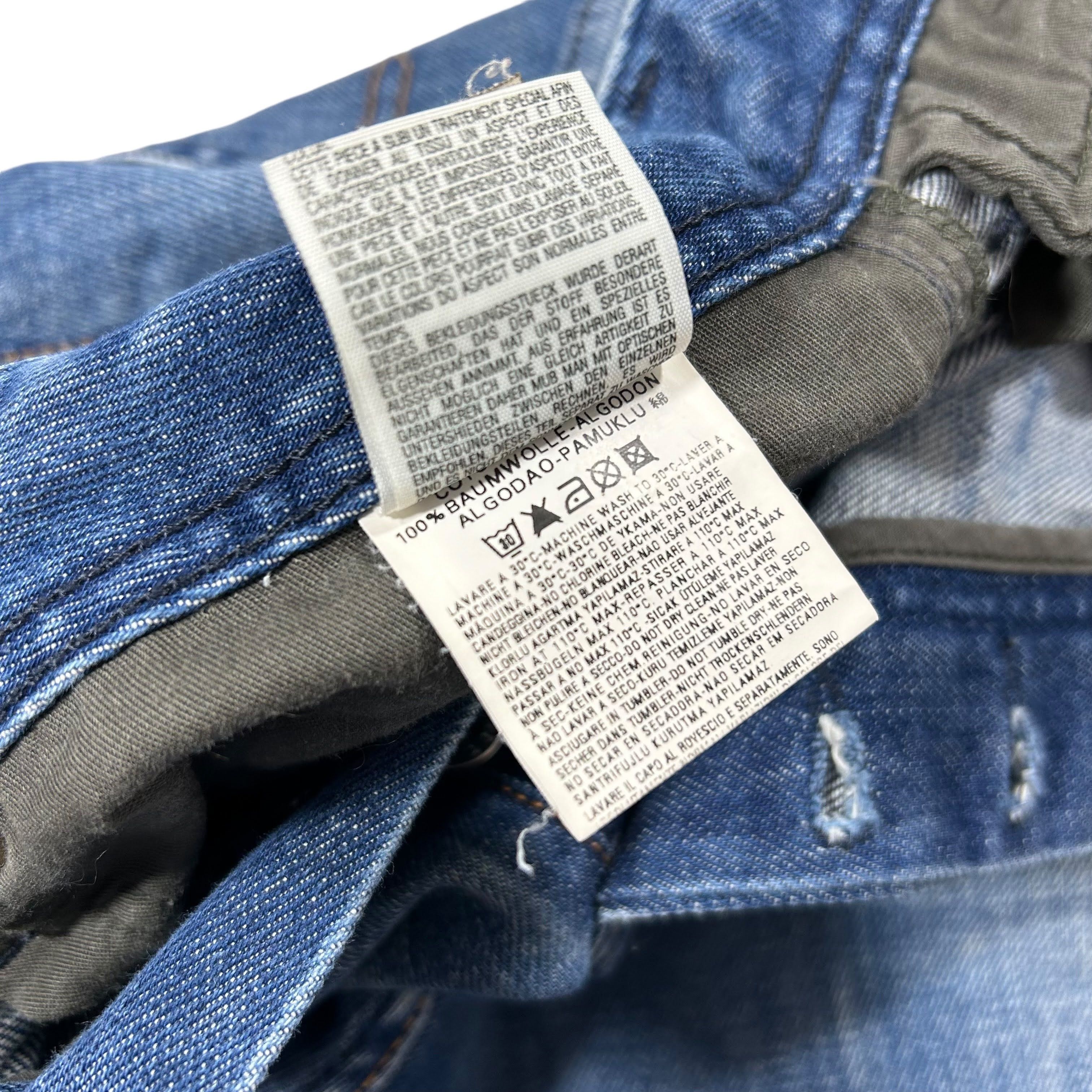 Diesel Diesel Safado Regular Straight Blue Denim Jeans Size W32L32 Size US 32 / EU 48 - 9 Thumbnail