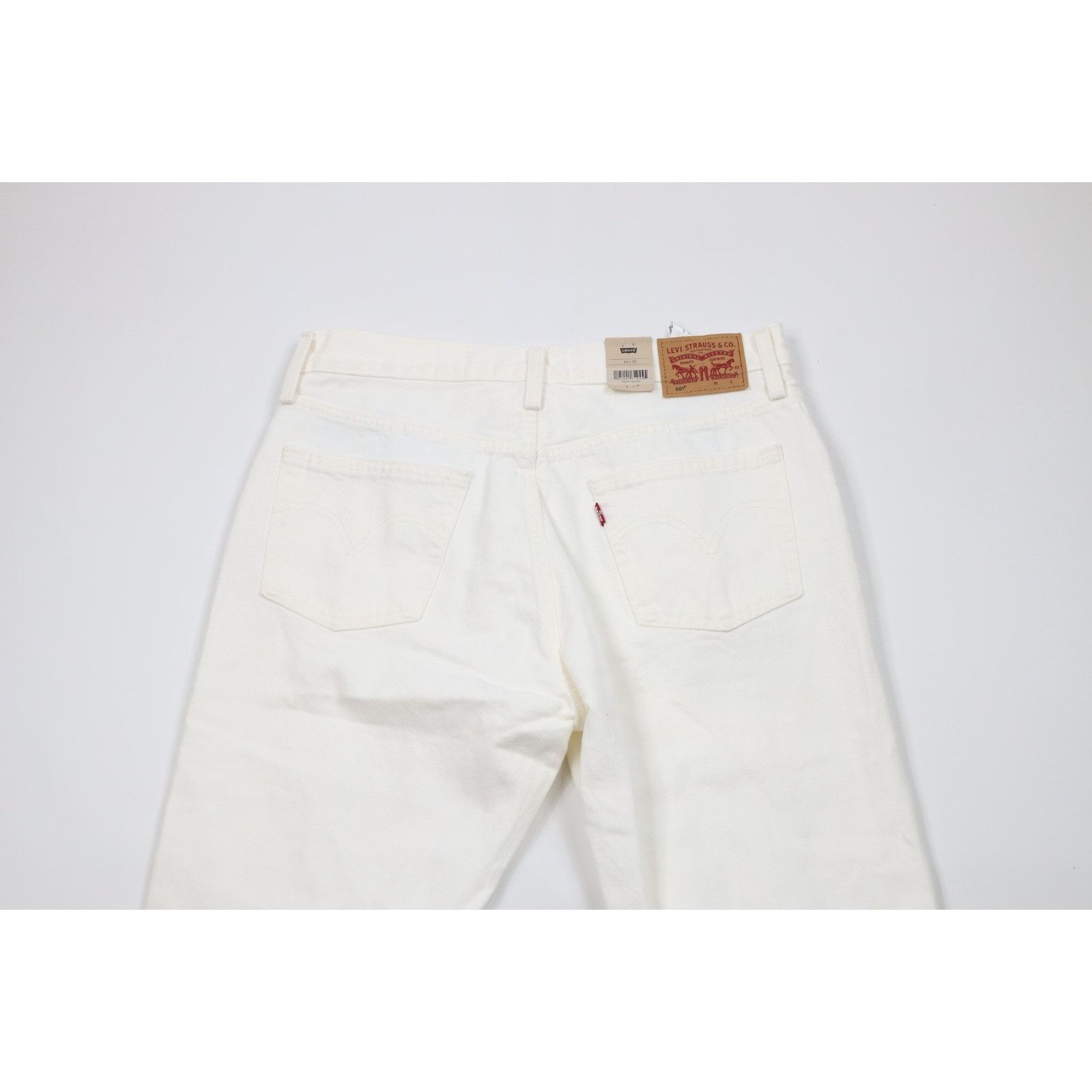 Levi's Deadstock Vintage Y2K Levis 501xx Button Fly Ripped Jeans Size 30" / US 8 / IT 44 - 9 Thumbnail