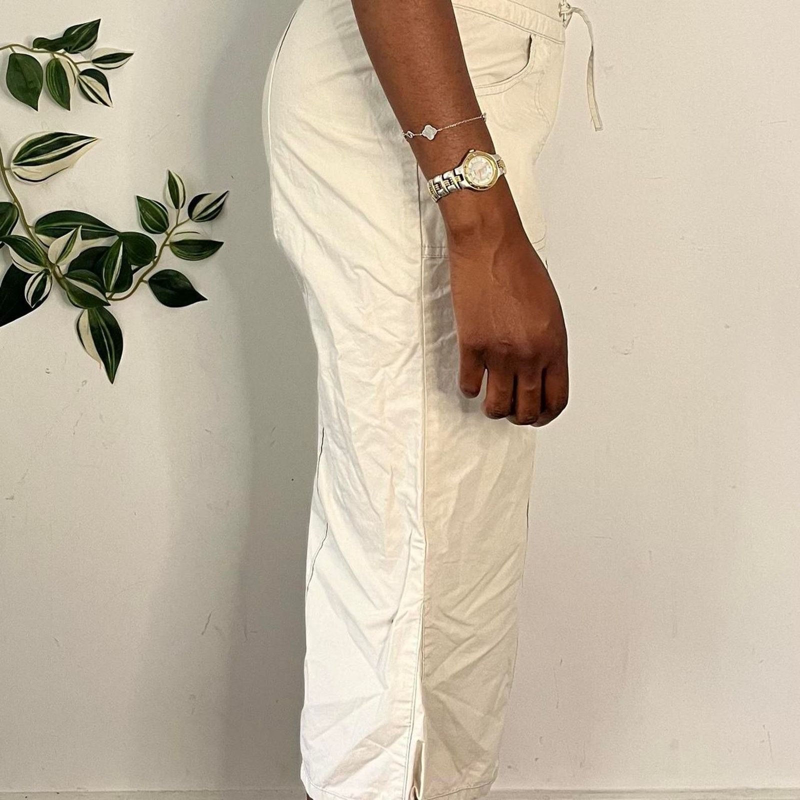 Other Y2k khaki capris Size 26" / US 2 / IT 38 - 3 Thumbnail