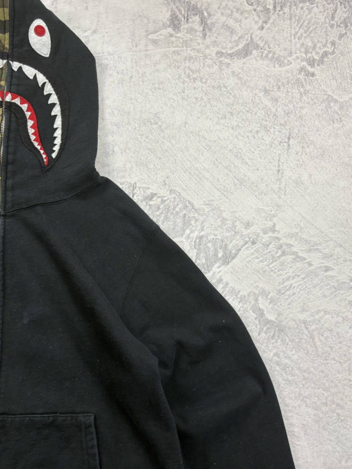 Bape BAPE SHARK ZIP HOODIE STREETWEAR DRIP DRILL Size US XL / EU 56 / 4 - 2 Thumbnail