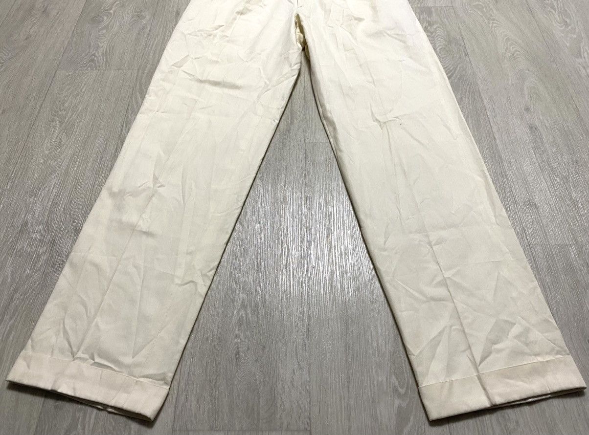 Brioni Brioni Roma Beige Pleated Casual Luxury Chino Pants Trousers Size US 31 - 25 Thumbnail