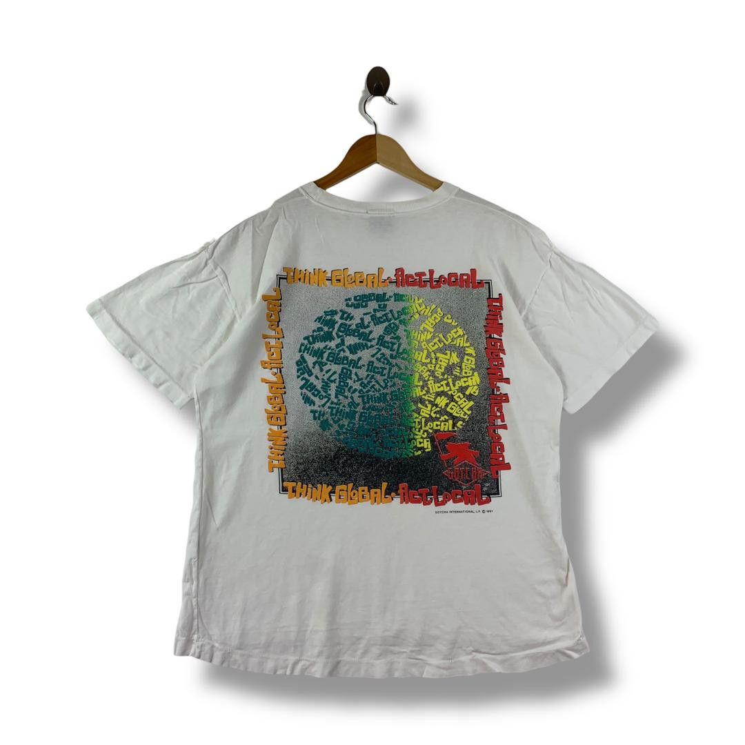 Gotcha GOTCHA big logo backhit surfing tee Size US M / EU 48-50 / 2 - 1 Thumbnail