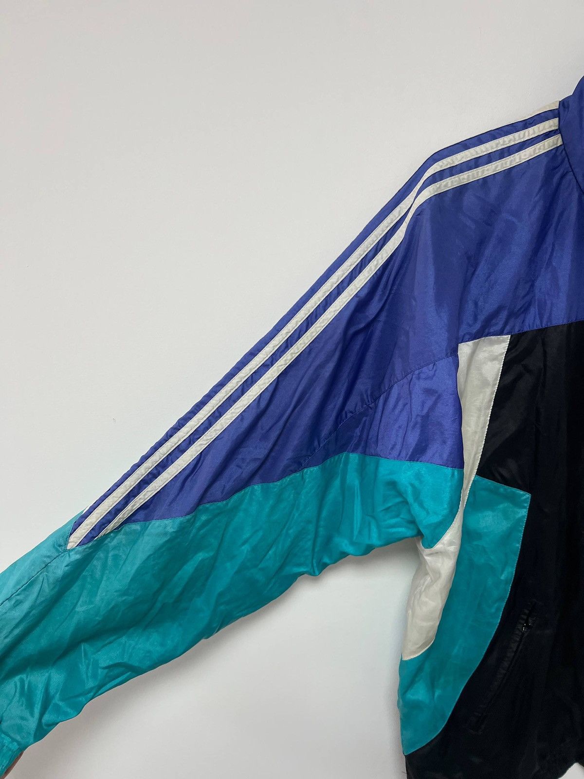 Adidas Vintage 80s Adidas Template Football Jacket Track Top M Size US M / EU 48-50 / 2 - 4 Thumbnail