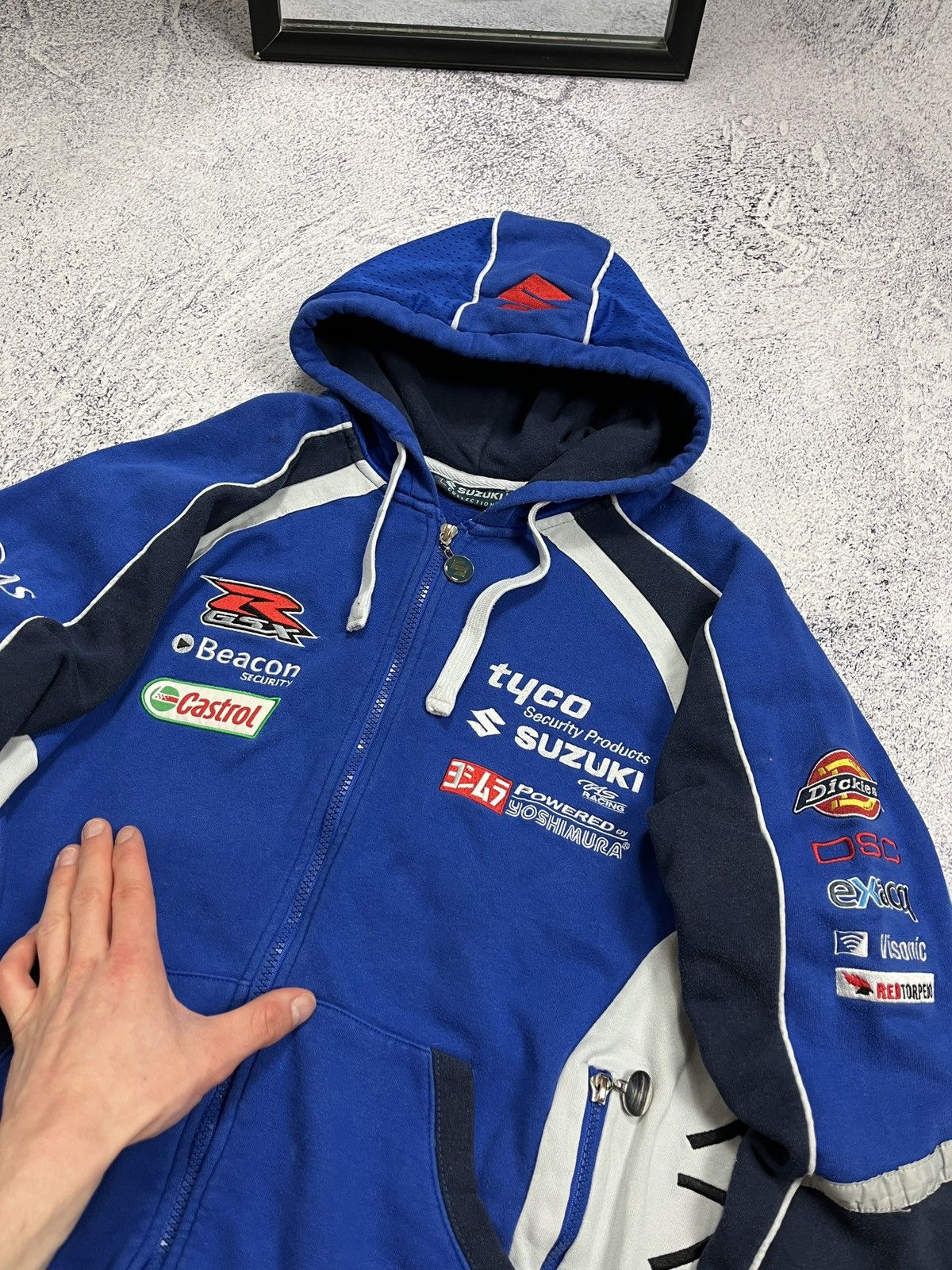 Formula 1 Vintage Suzuki Tyco Yoshimura Japan Racing Track Jacket Rare Size US S / EU 44-46 / 1 - 6 Thumbnail