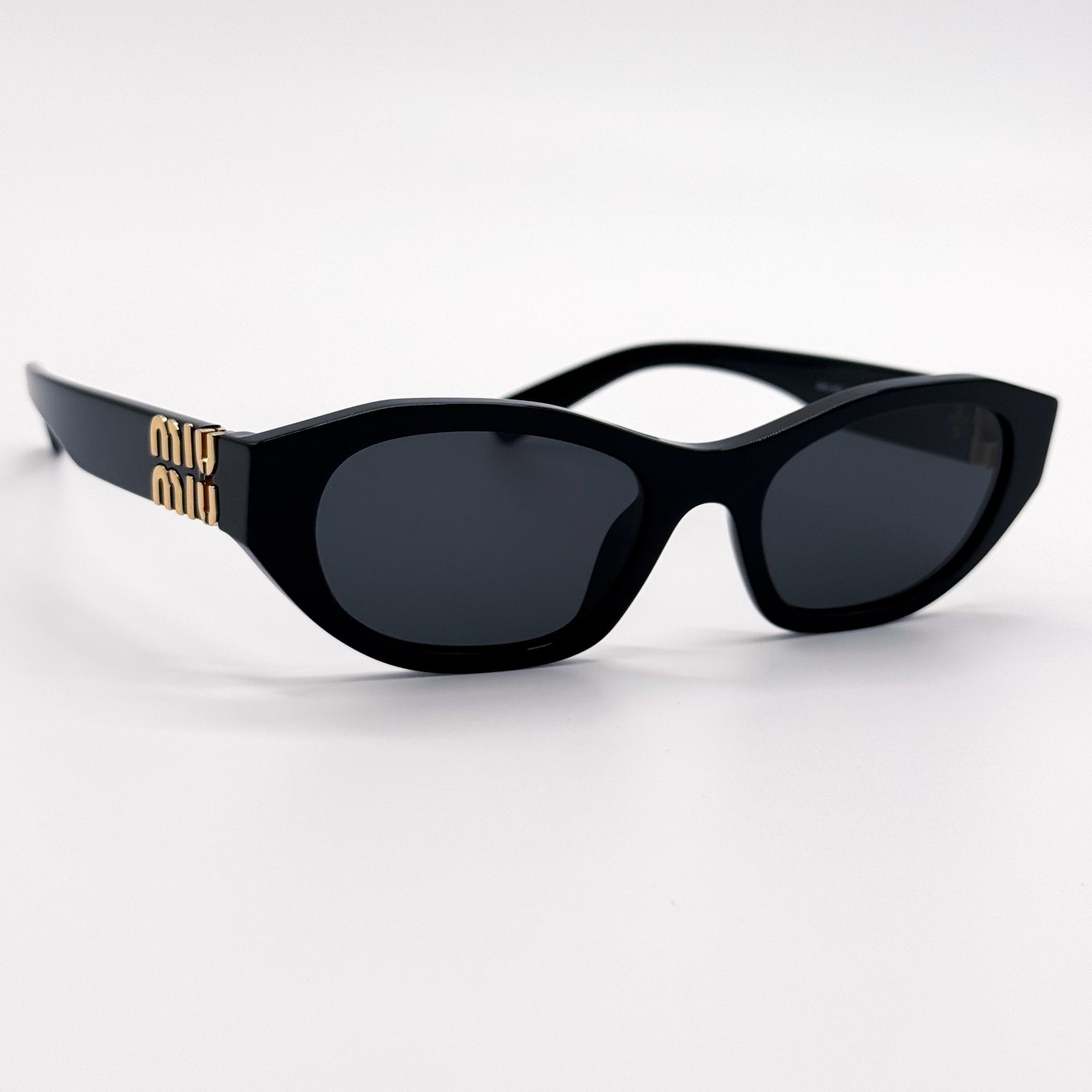 Miu Miu NEW MIU MIU SUNGLASSES MUA03S 16K08Z BLACK MU A03S, SMU A03 Size ONE SIZE - 5 Thumbnail