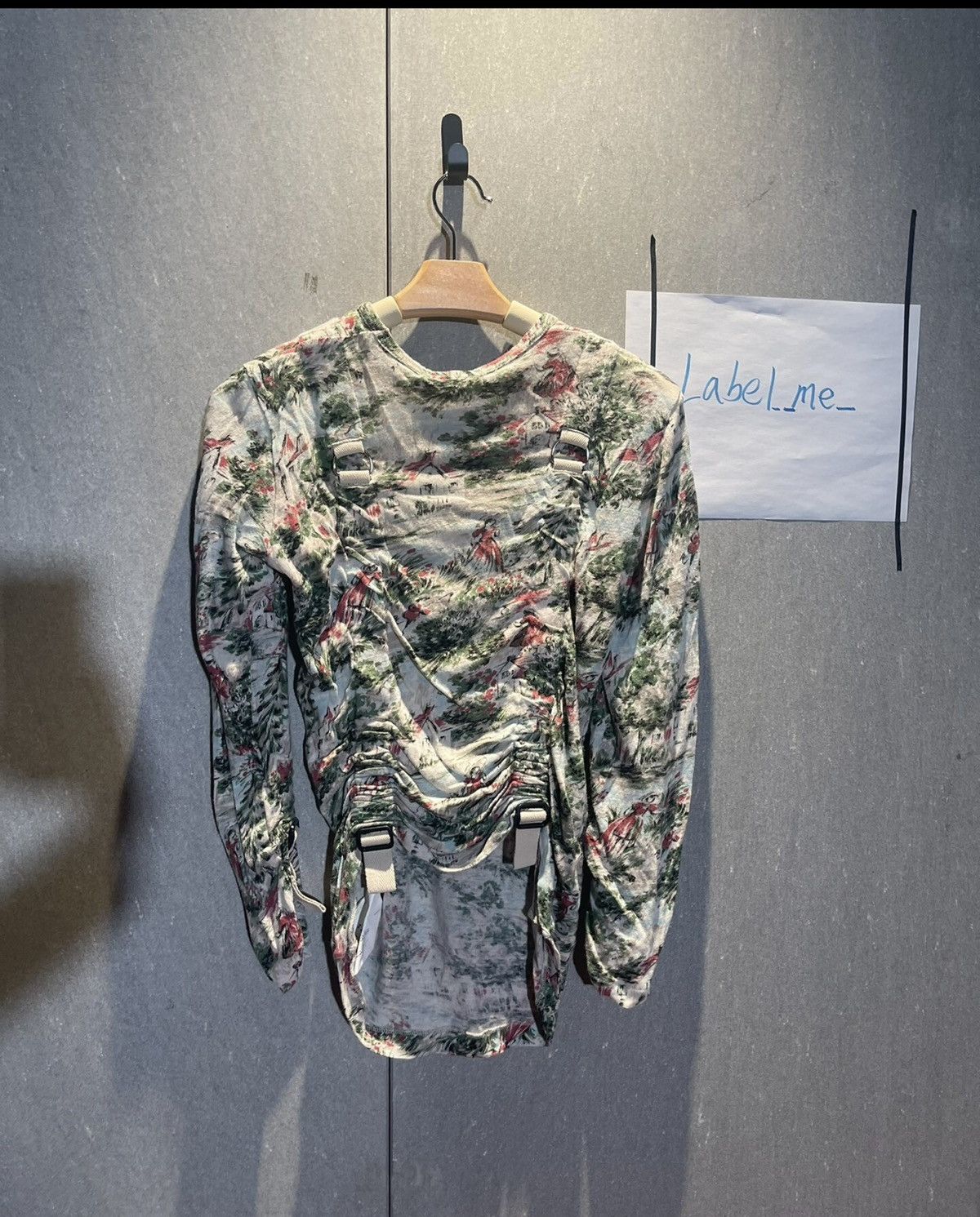Junya Watanabe Junya Watanabe 2003 Parachute Stretch Top (Landscape Print) Size US M / EU 48-50 / 2 - 1 Thumbnail