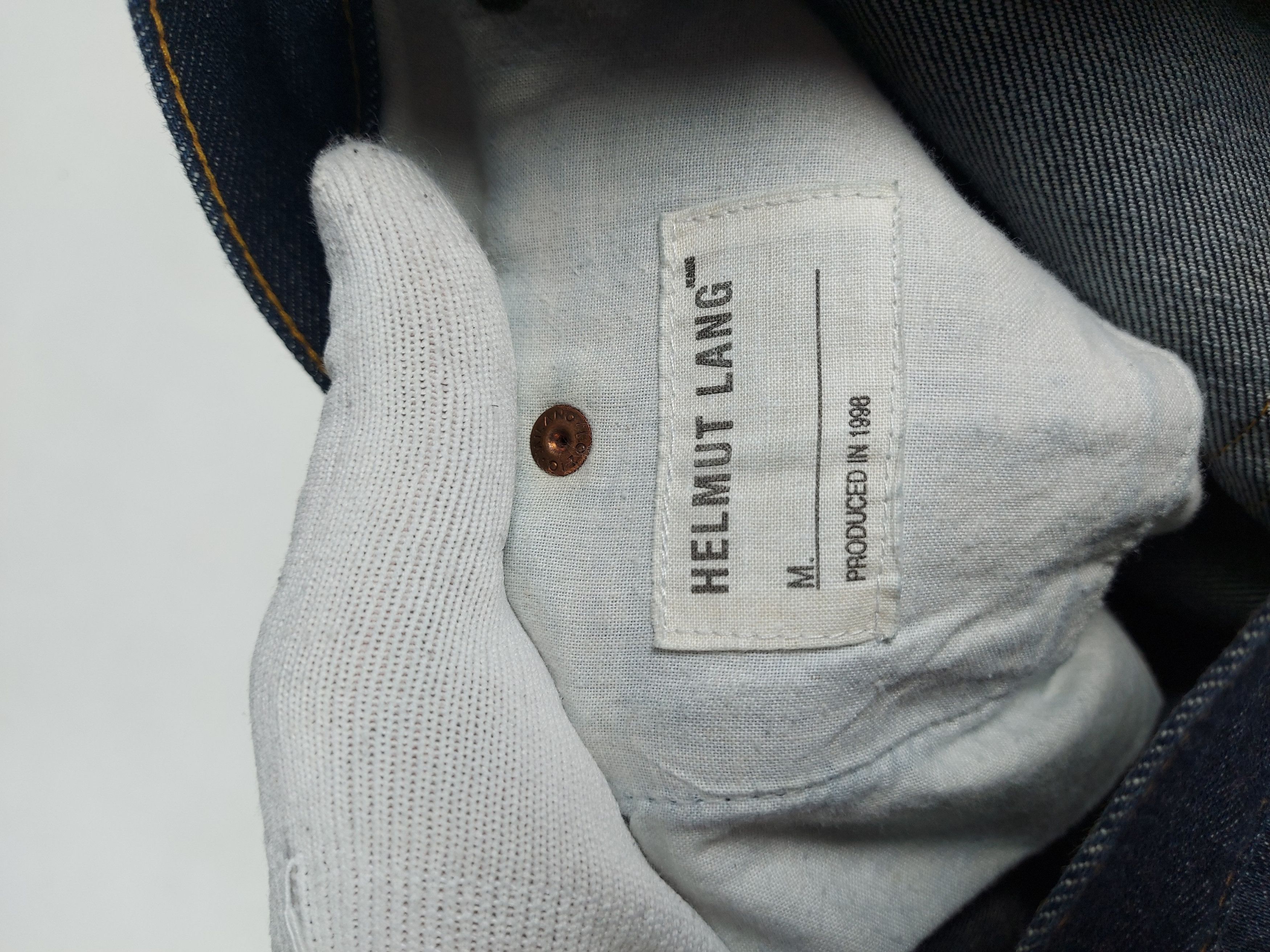 Helmut Lang Vintage Helmut Lang Raw Denim Jeans Pants Size US 31 - 5 Thumbnail