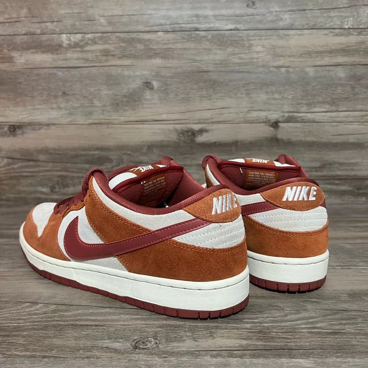 Nike Nike Dunk SB Low Rust Brown Men's 44 98 New Size US 11 / EU 44 - 3 Thumbnail