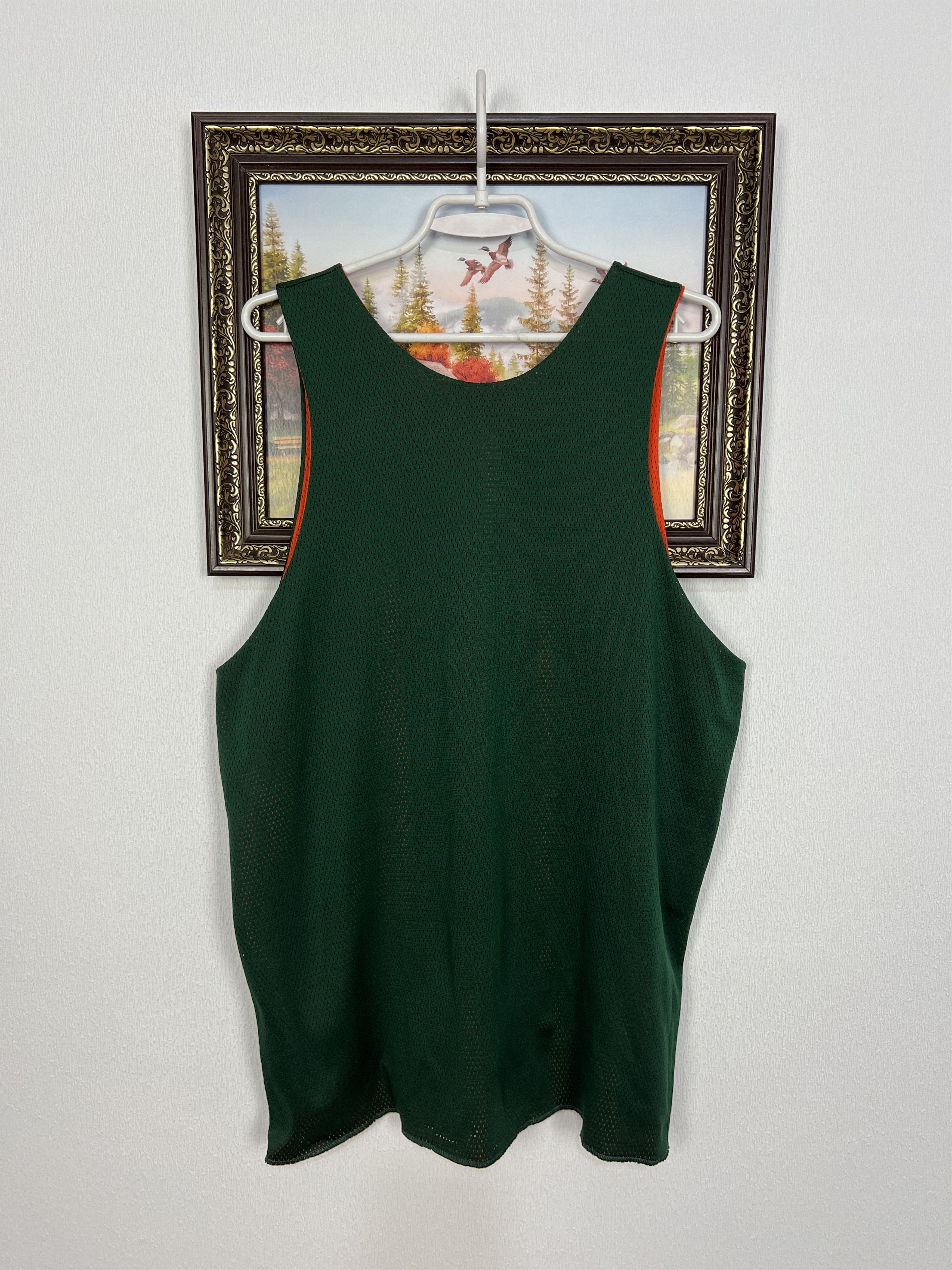 Nike Vintage 90's Miami Hurricanes Basketball Reversible Jersey Size US L / EU 52-54 / 3 - 10 Thumbnail