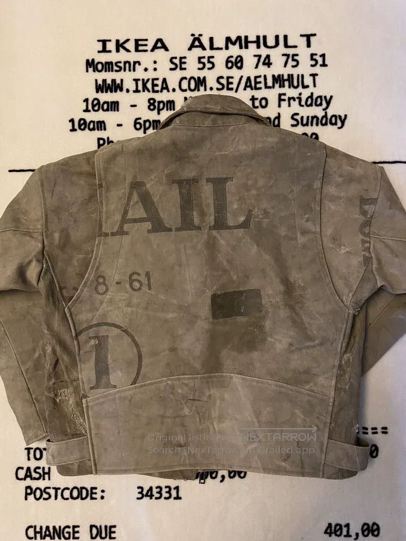 READYMADE Ready Made Military Style Biker Jacket Size US S / EU 44-46 / 1 - 4 Thumbnail