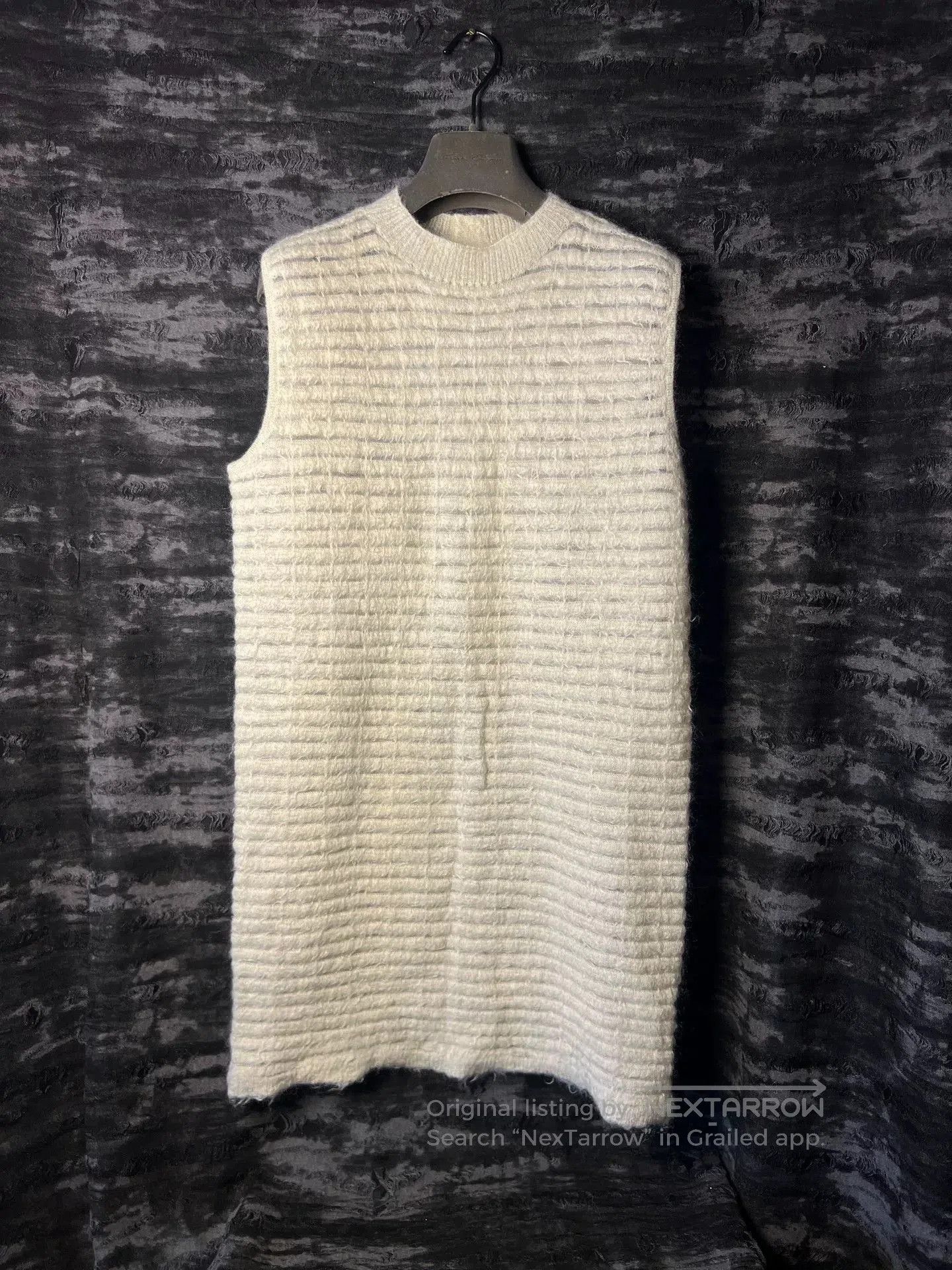 Rick Owens Rick Owens Striped Cashmere Vest. Size US M / EU 48-50 / 2 - 1 Thumbnail