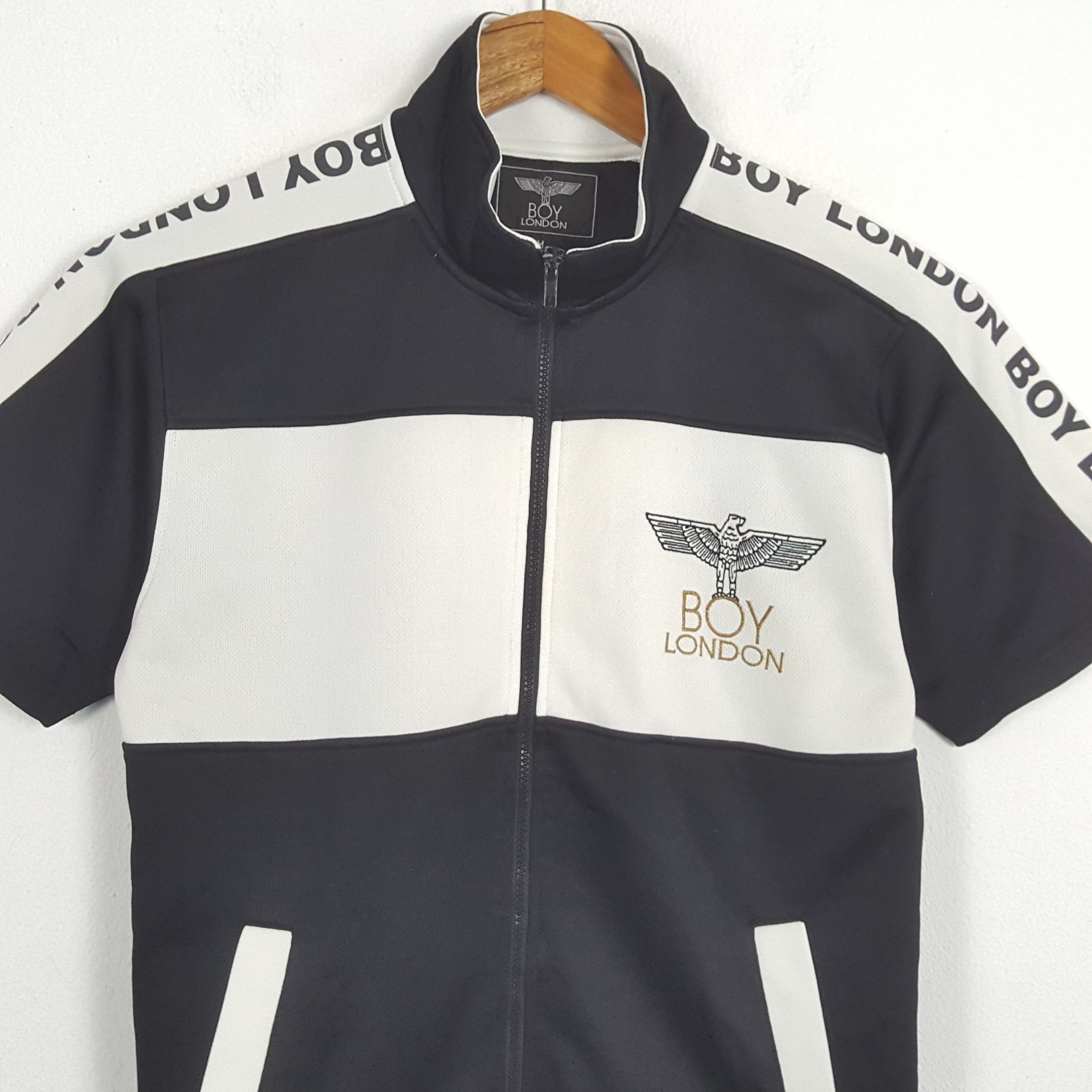 Boy London × Vintage Vintage BOY LONDON Streetwear Skateboard Zipper T-Shirts Size US M / EU 48-50 / 2 - 2 Thumbnail