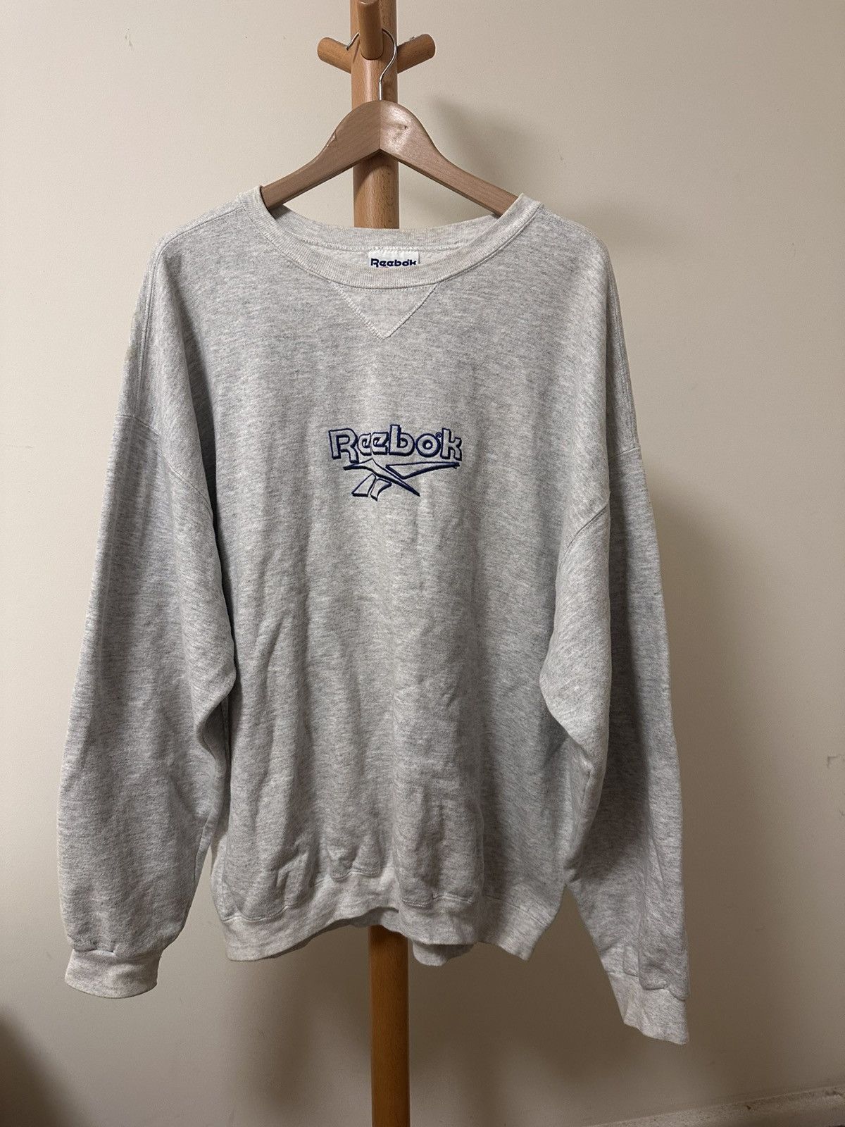 Reebok Reebok vintage grey sweatshirt Size US L / EU 52-54 / 3 - 1 Thumbnail