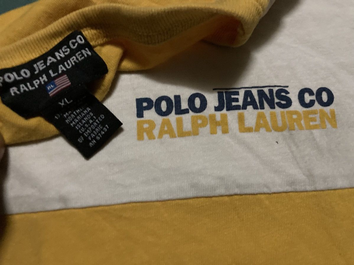 Polo Ralph Lauren × Ralph Lauren × Vintage Vintage T-shirt Polo Ralph Lauren Size US XL / EU 56 / 4 - 2 Thumbnail