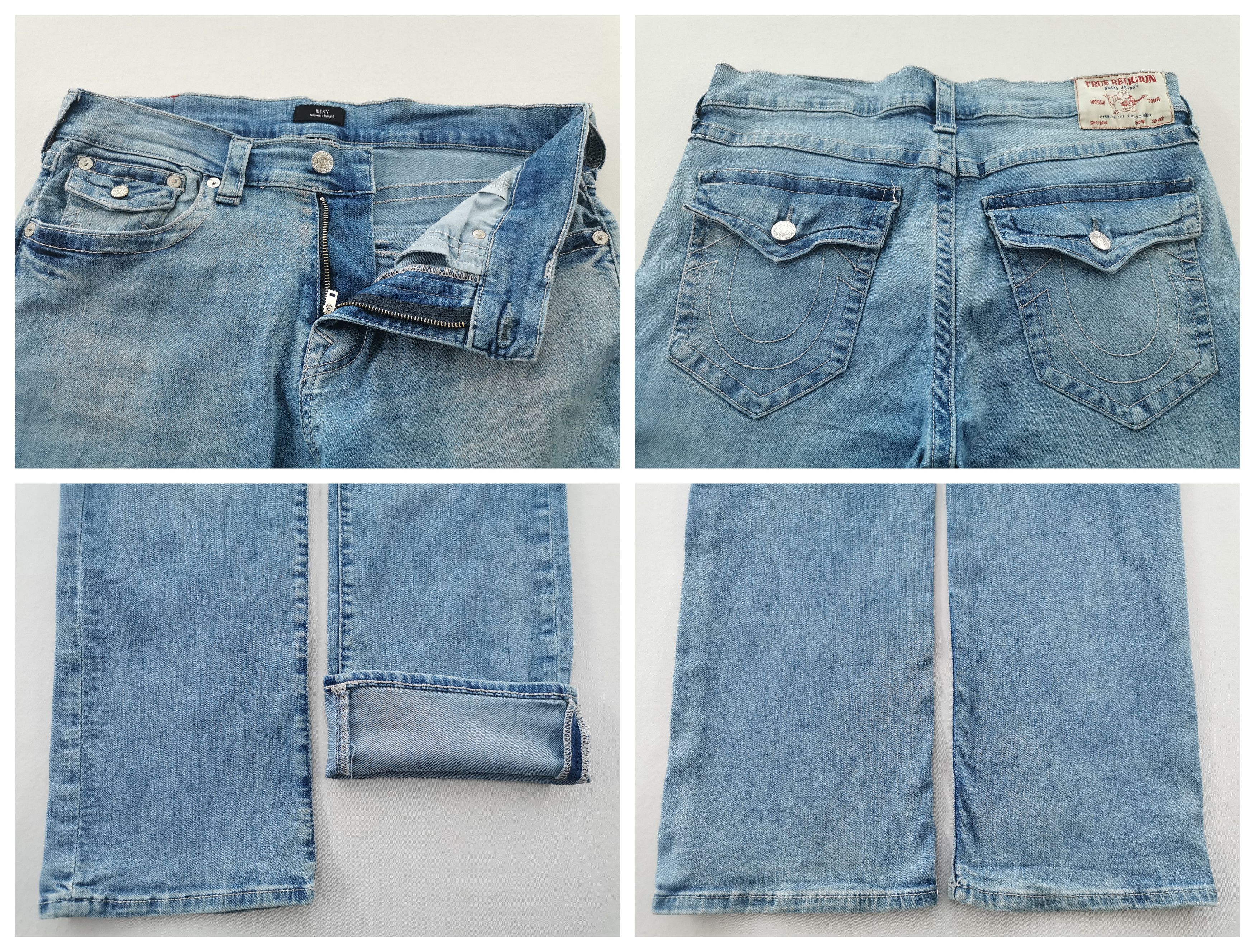 True Religion Vintage True Religion Denim Jeans Size 34 Size US 34 / EU 50 - 8 Thumbnail