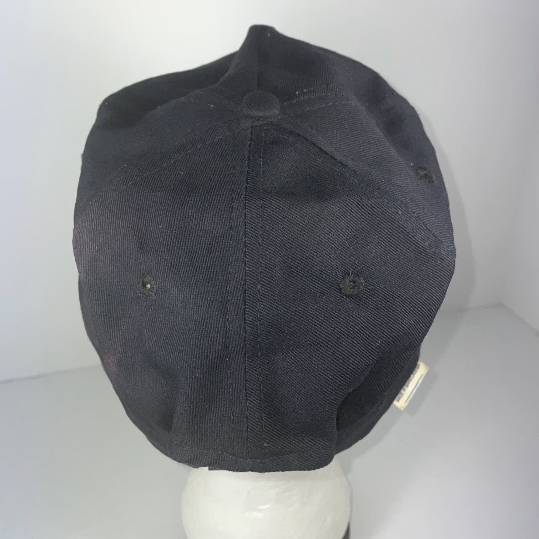 Spell VTG Exxon Superflo Spell Out Hat Black Snapback Rope Baseball Cap Adjustable Hat Men Adjustable Black Rope Baseball Cap Mens Size ONE SIZE - 3 Thumbnail