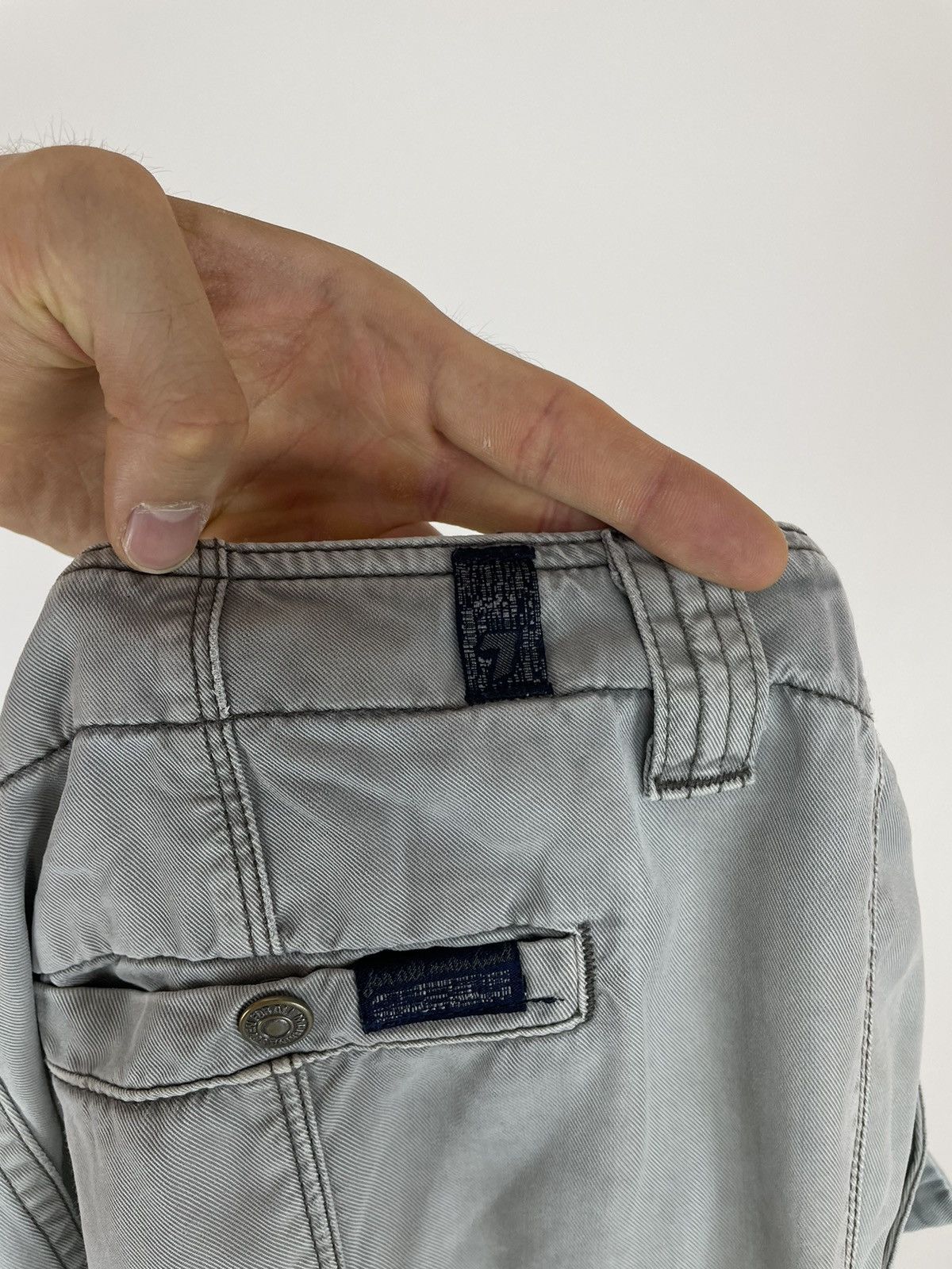7 For All Mankind For All Mankind Joggers Pants Lyocell Washed Grey size 32 Size 28" / US 6 / IT 42 - 14 Thumbnail