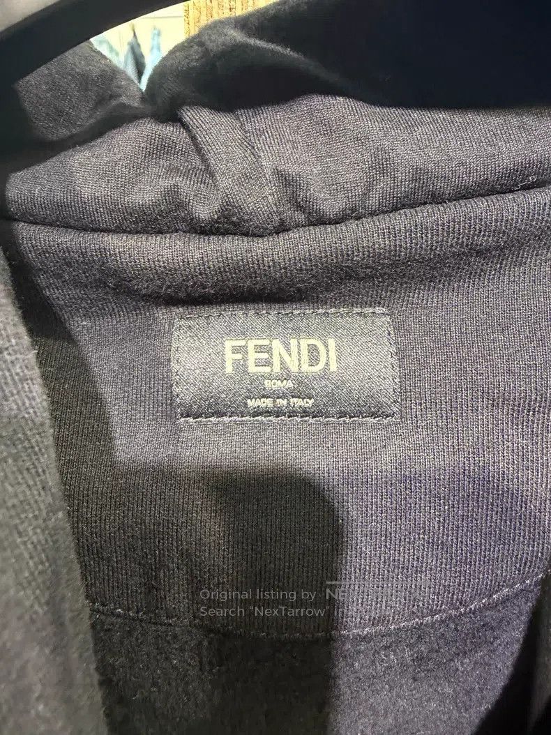 Fendi Fendi Letter logo woven hoodie jacket Size US M / EU 48-50 / 2 - 3 Thumbnail