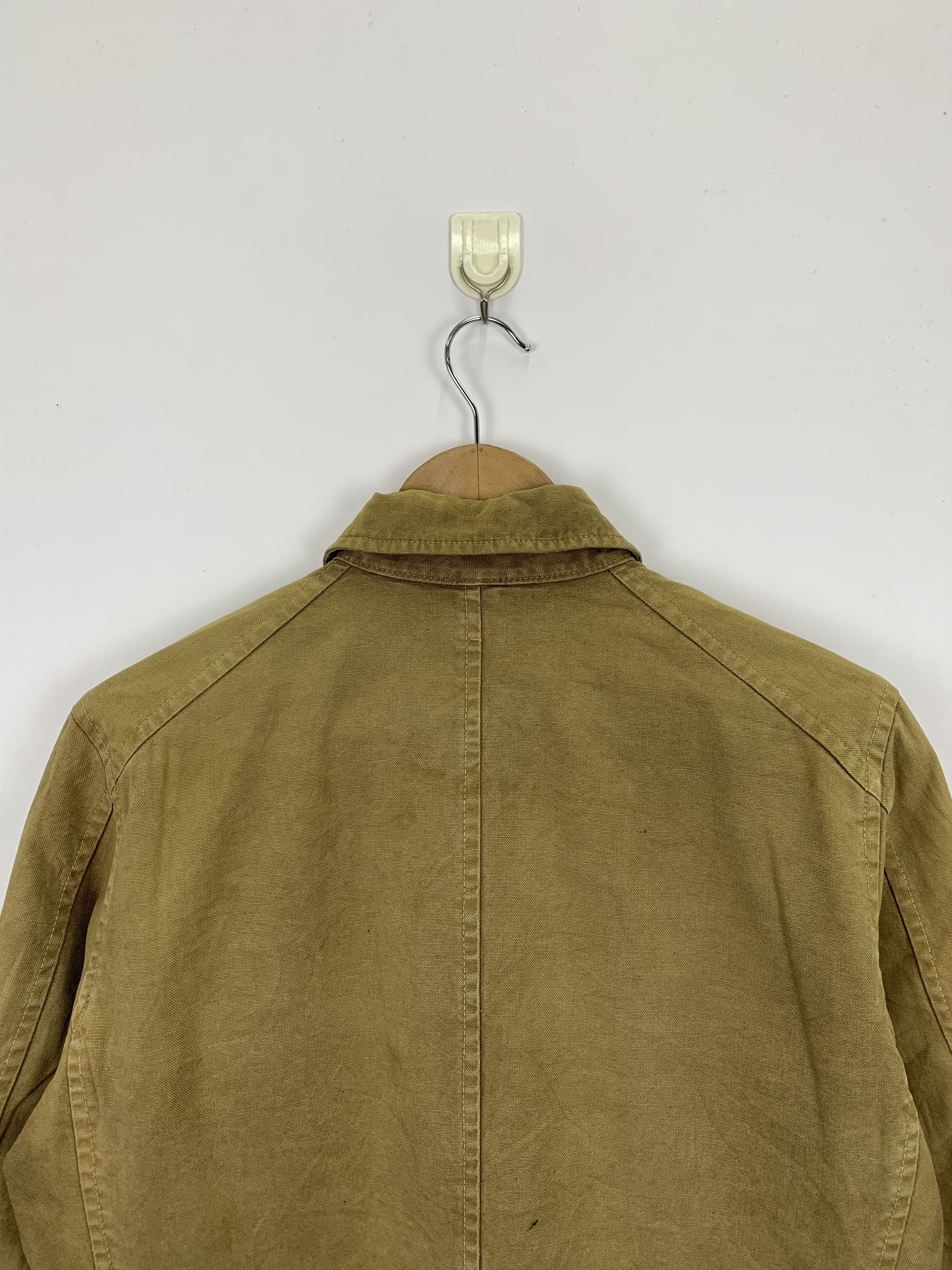 Vintage 90s Japanese Worker Denim Jacket J1048