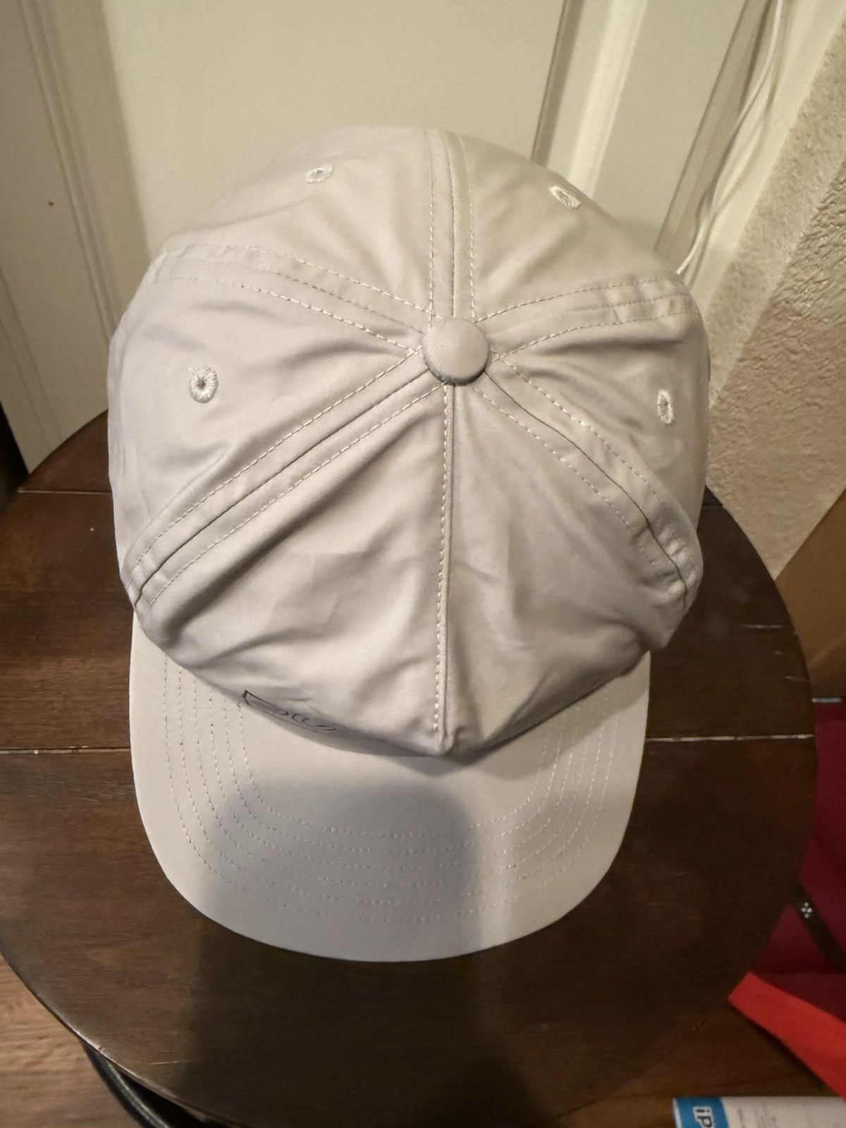 Kaws × Supreme Supreme x Kaws Chalk Logo 5-Panel Hat Light Gray Snapback Size ONE SIZE - 2 Thumbnail