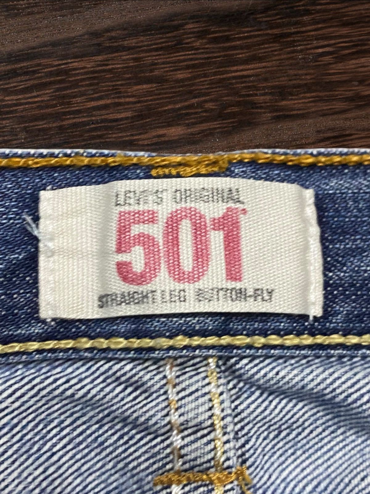 Levi's Vintage Clothing Vintage Levis 501 Ripped Loose Jeans Size US 32 / EU 48 - 13 Thumbnail