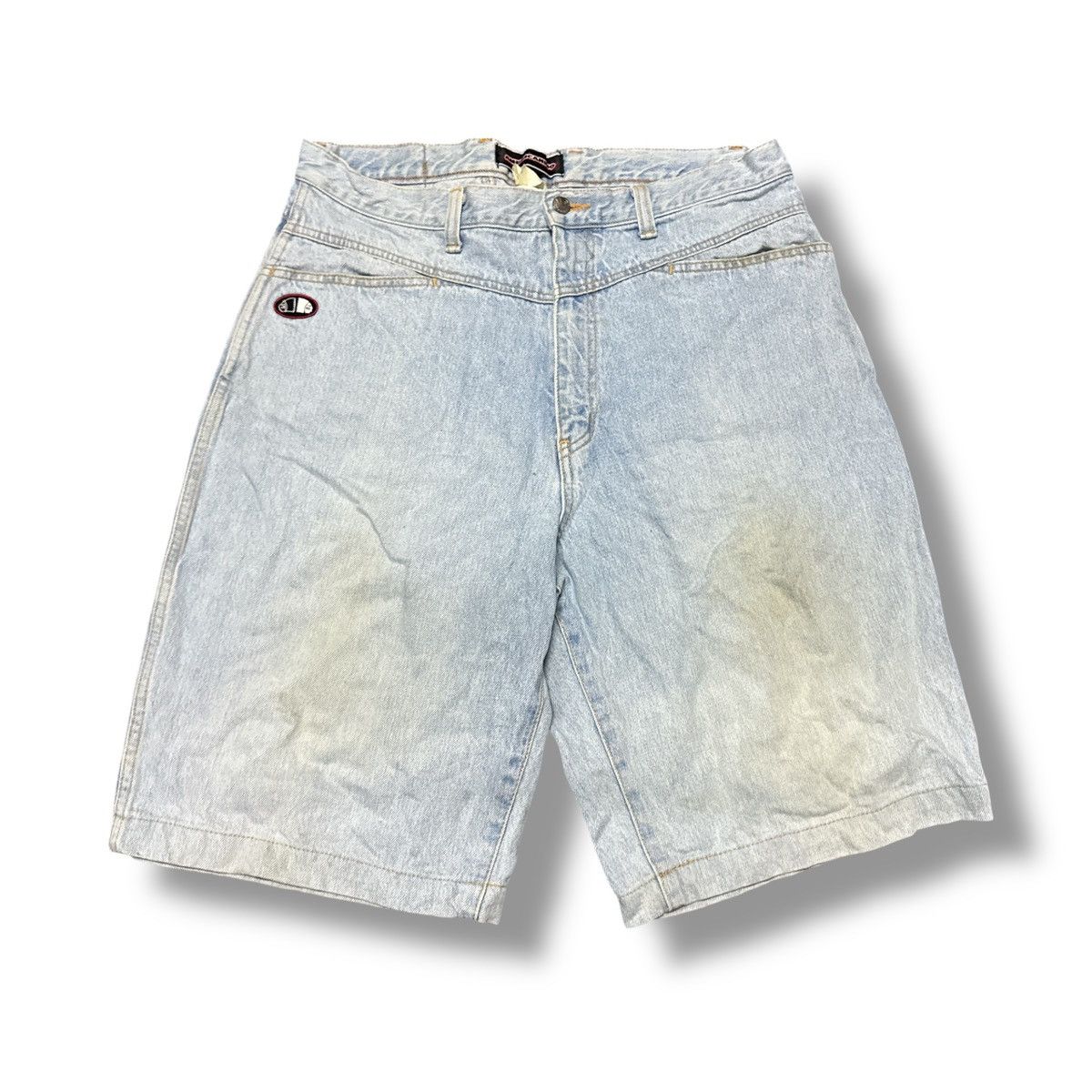 Vintage × Welcome Skateboards vintage americanino baggy short jeans Size US 37 - 1 Thumbnail