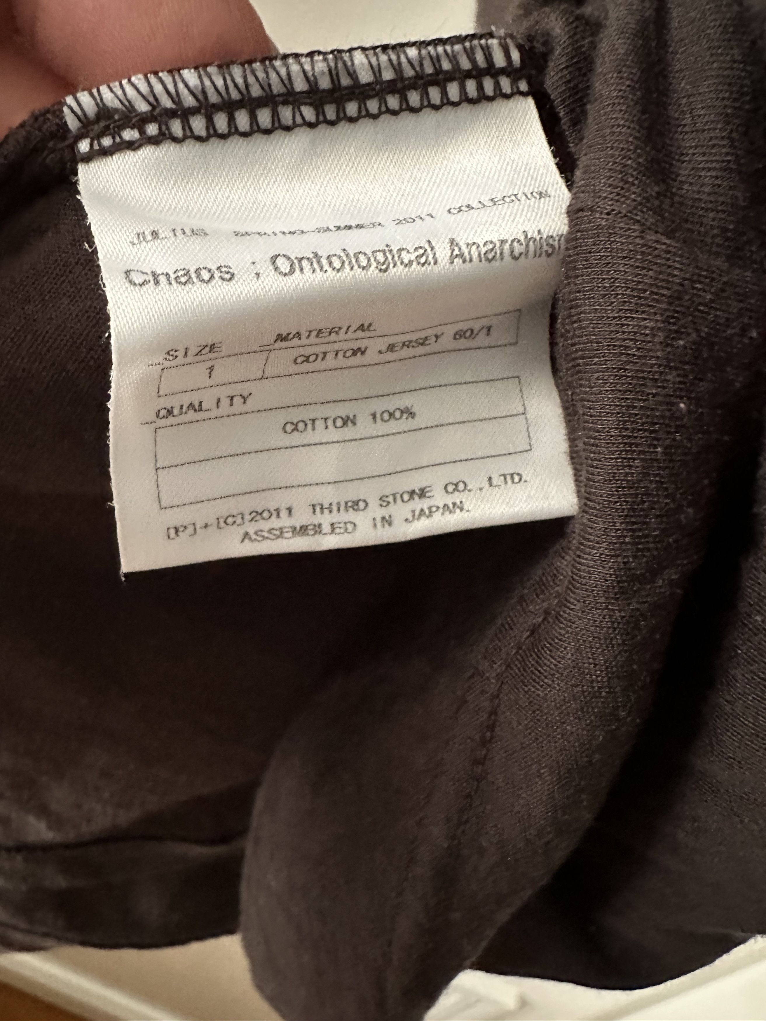 Julius JULIUS T-SHIRT IN SIZE 1 WORN TWICE!! Size US S / EU 44-46 / 1 - 9 Thumbnail