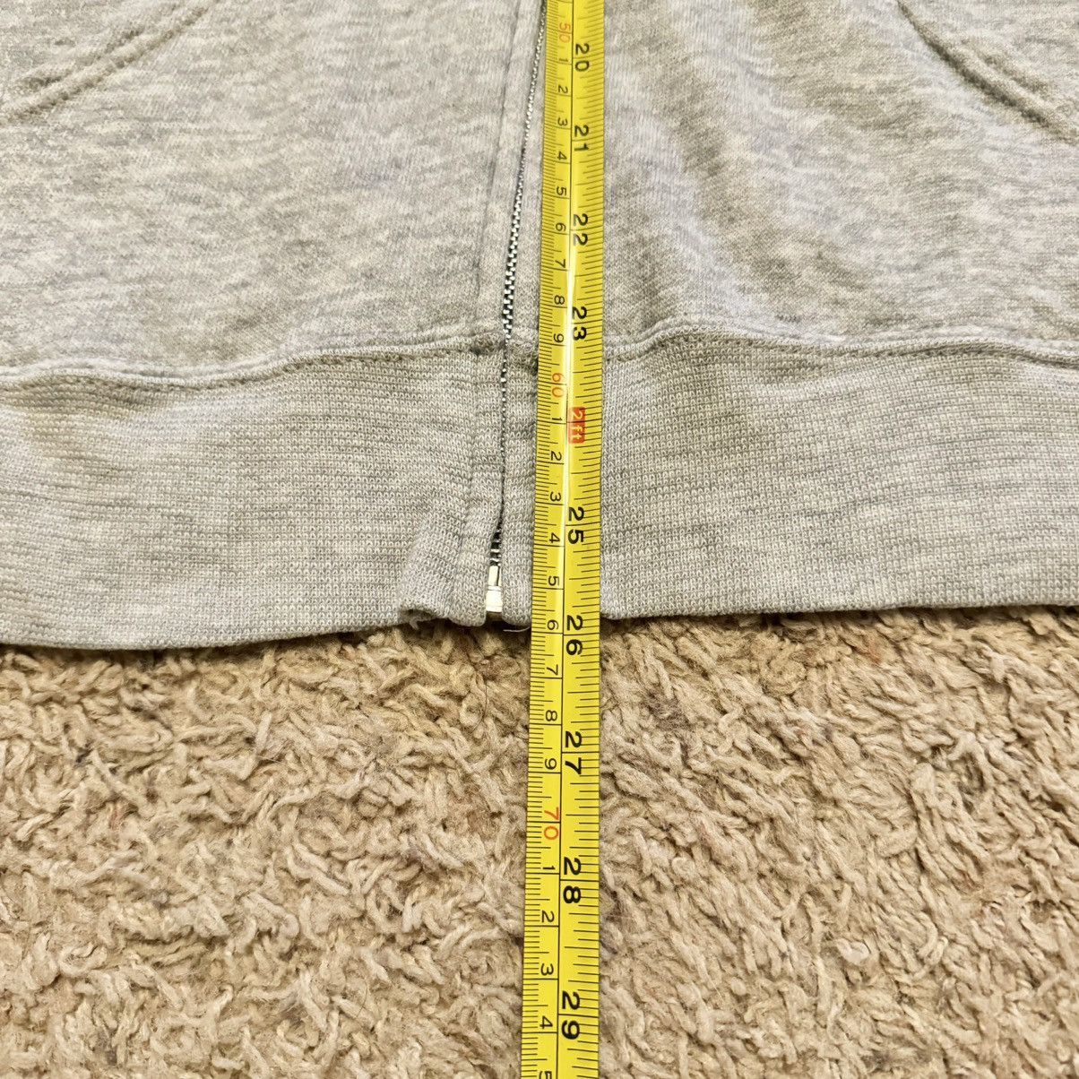 Vintage VINTAGE 80s GREY TRI BLEND ZIP UP HOODIE! Size US XL / EU 56 / 4 - 9 Thumbnail