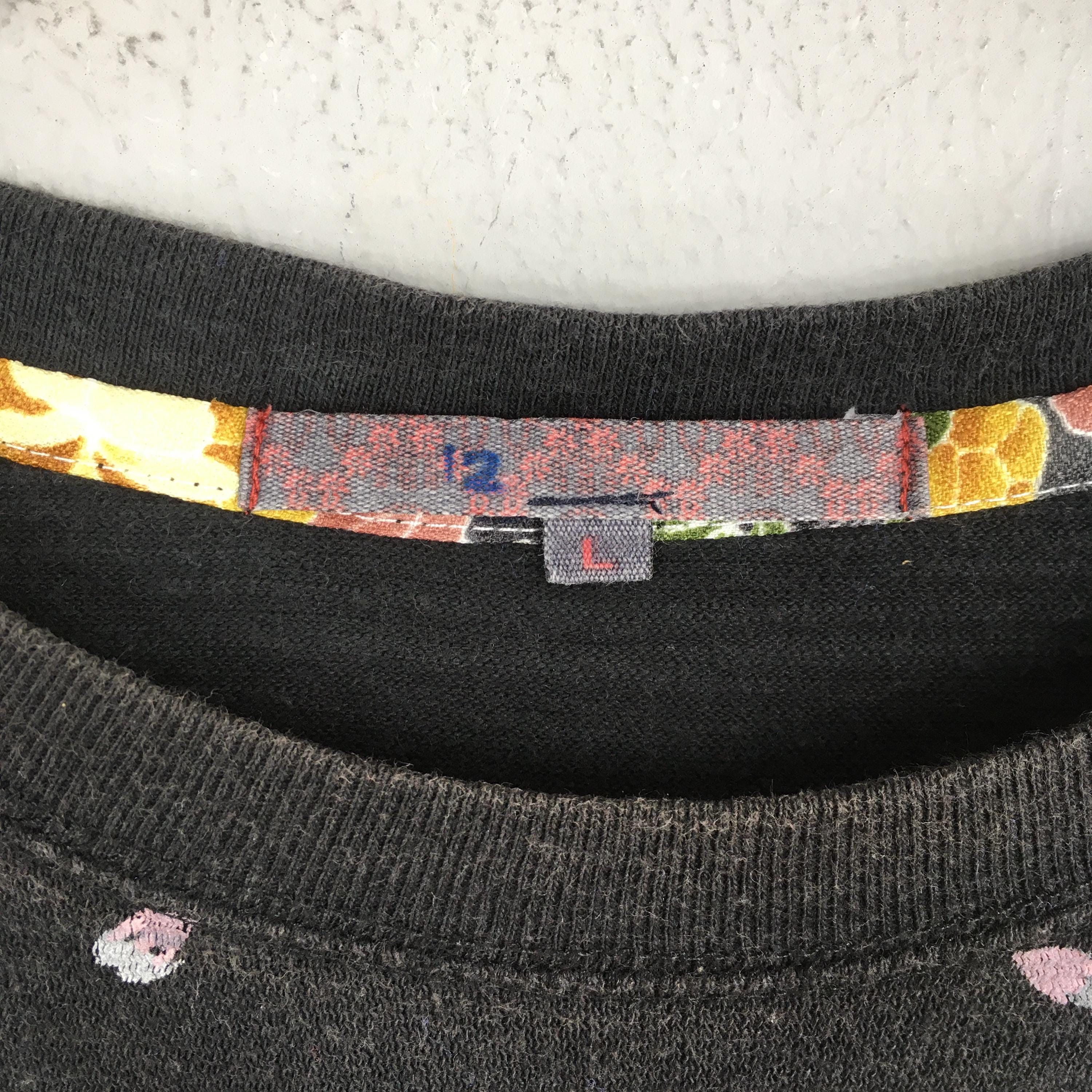 Japanese Brand Vintage Fish Koi Japanese Culture Sukajan Black Tshirt Large Size US L / EU 52-54 / 3 - 5 Thumbnail
