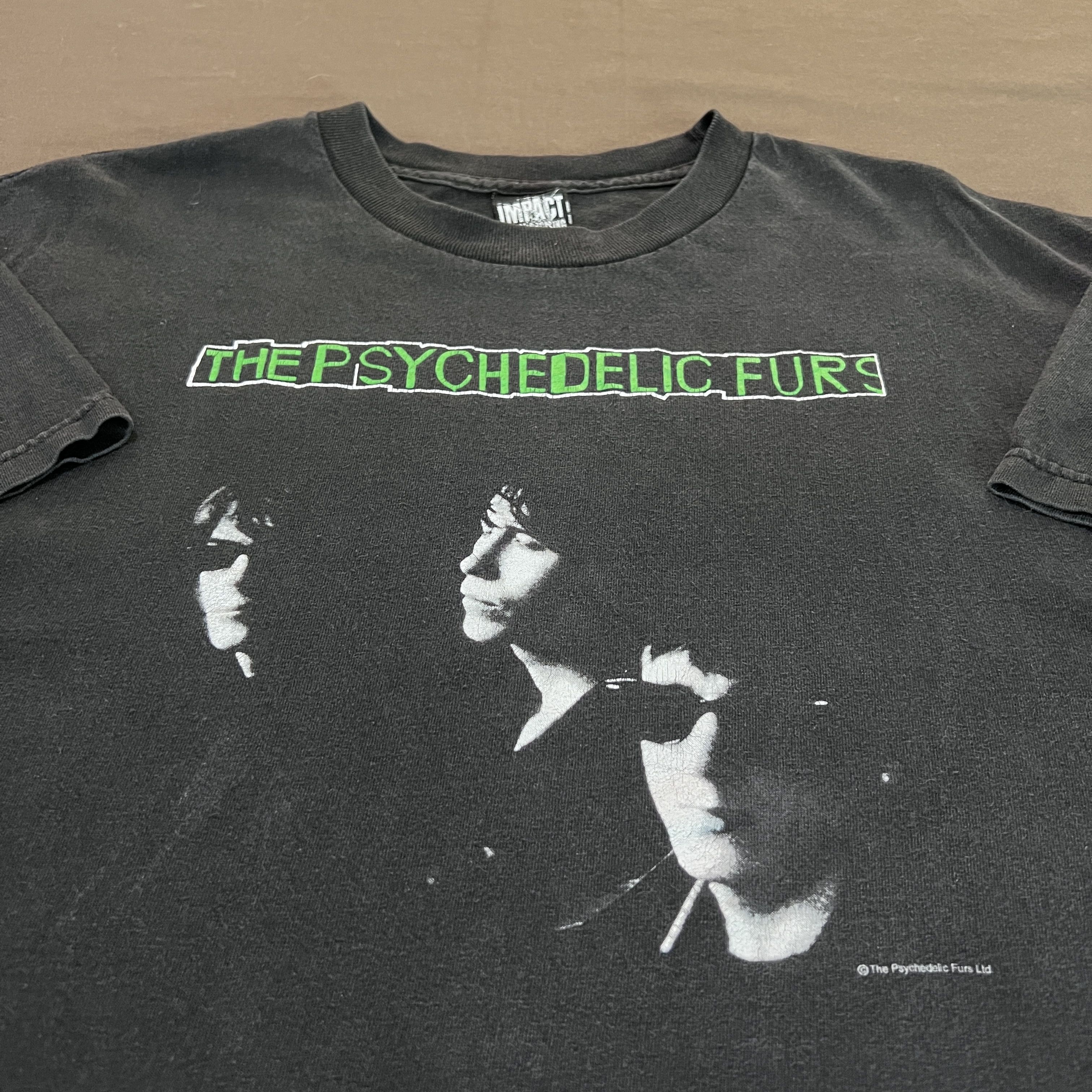 Band Tees Vintage Y2K The Psychedelic Furs Tee Faded Post-punk Size US L / EU 52-54 / 3 - 2 Thumbnail